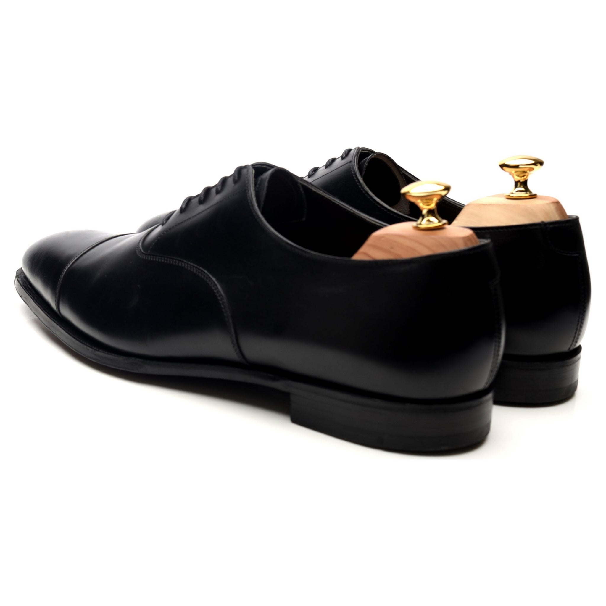 Crockett & Jones Audley richelieu cuir noir pointure 11