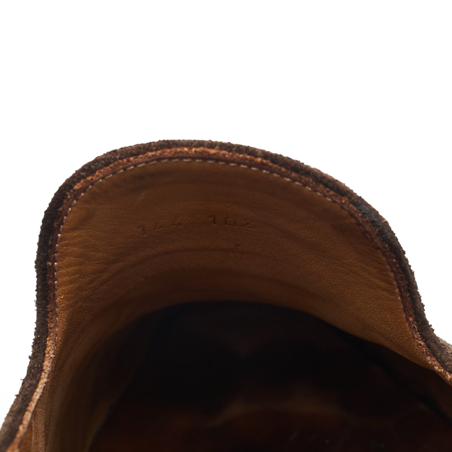 TLB Mallorca 144 Artista mocassin marron daim UK 10.5