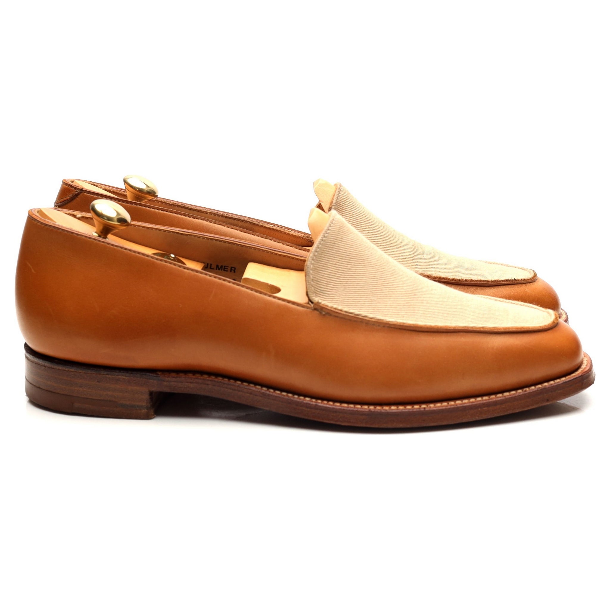 Crockett & Jones Fulmer mocassins cuir marron femme UK 4.5