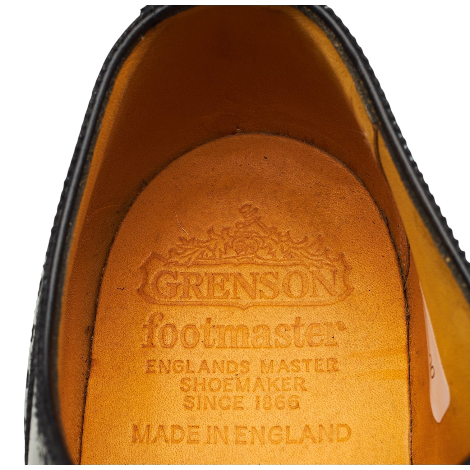 Grenson Vintage oxford brogues cuir noir UK 9