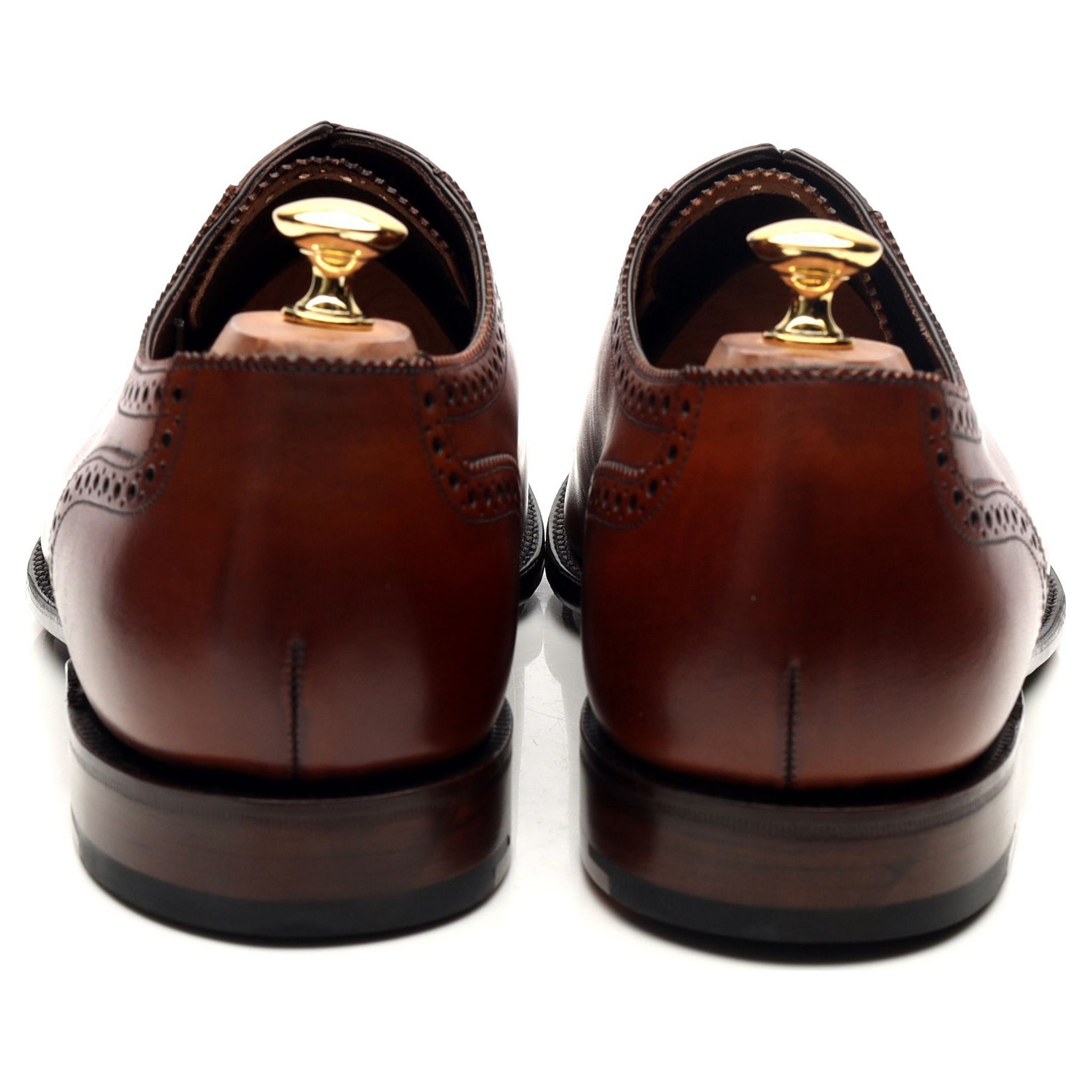 Loake 1880 Trinity richelieus cuir marron UK 10.5