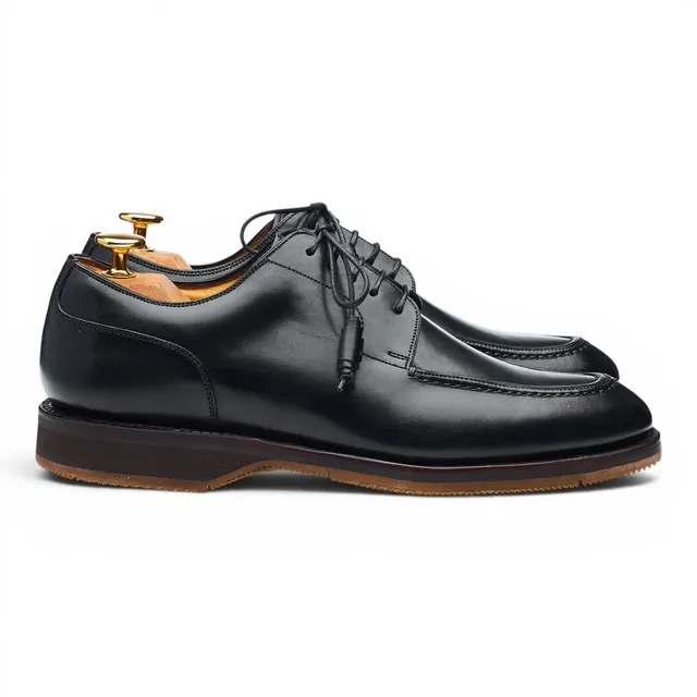 Shipton & Heneage Split Toe derby cuir noir UK 6 caoutchouc