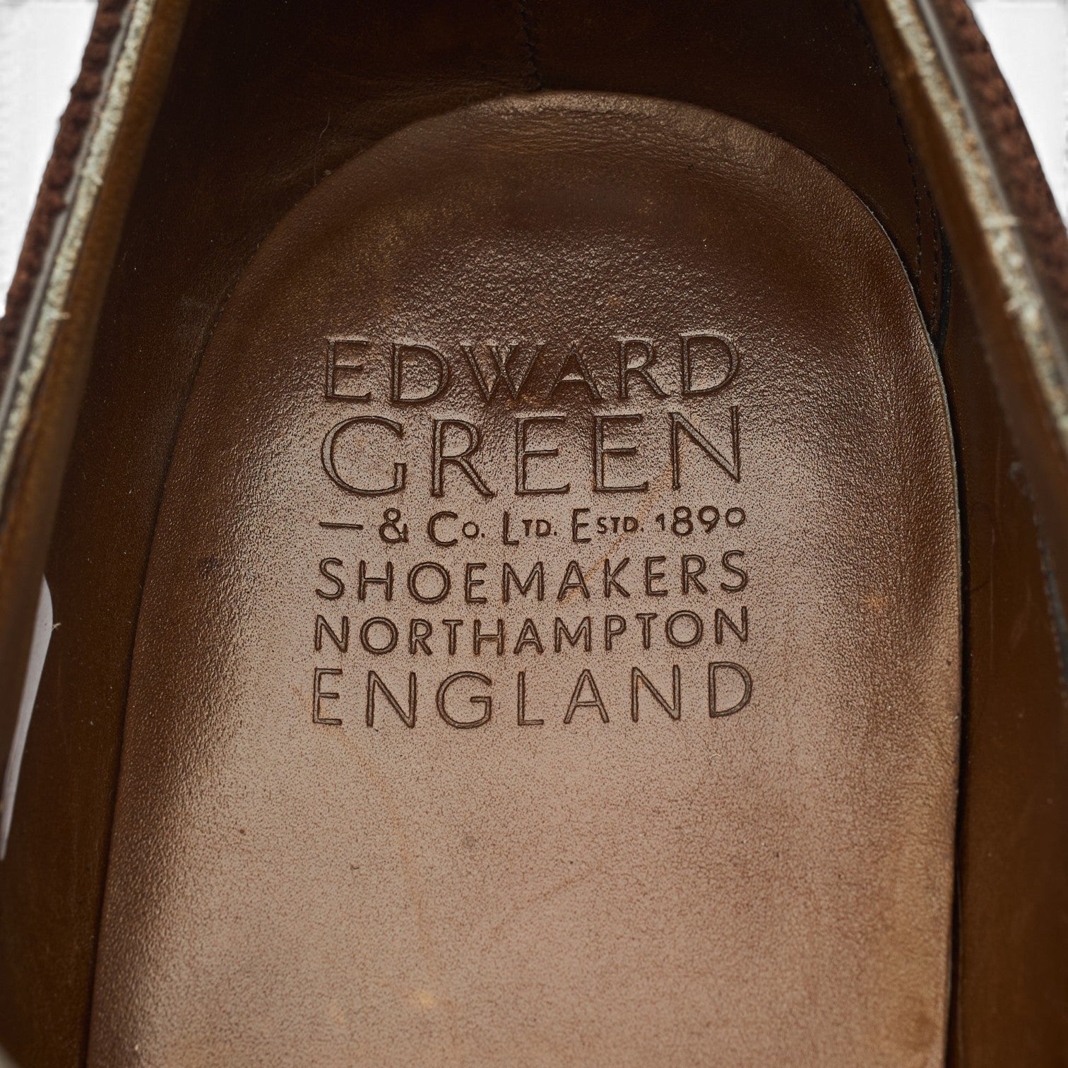 Edward Green Canterbury richelieu daim marron UK 13