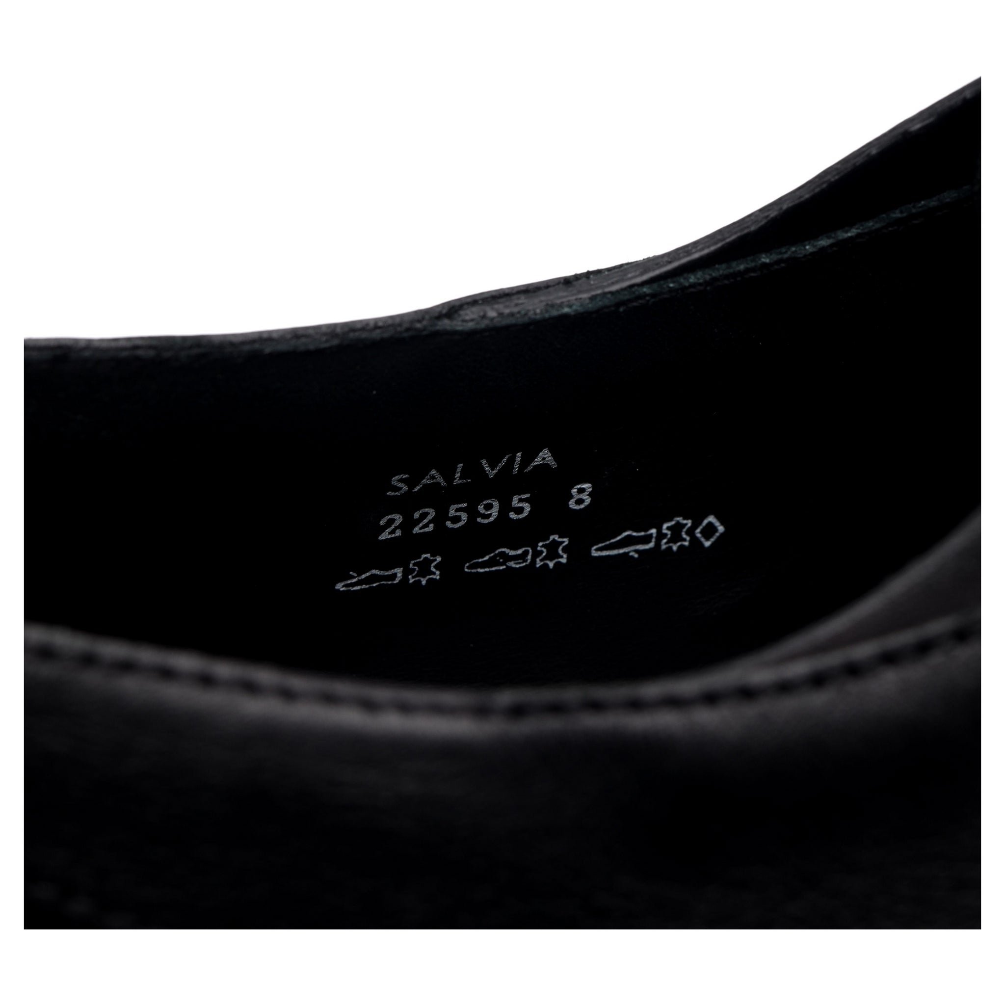 Heschung Salvia derbies femme cuir noir pointure UK 8