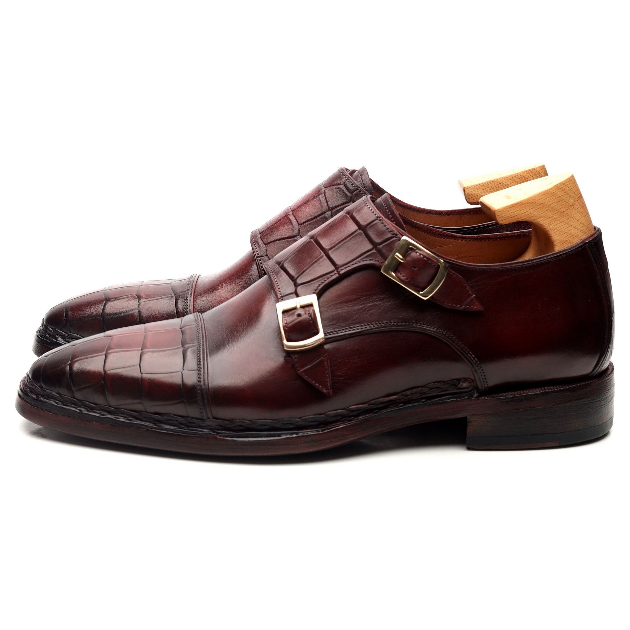 Paul Parkman double boucle cuir bordeaux UK 6 EU 40