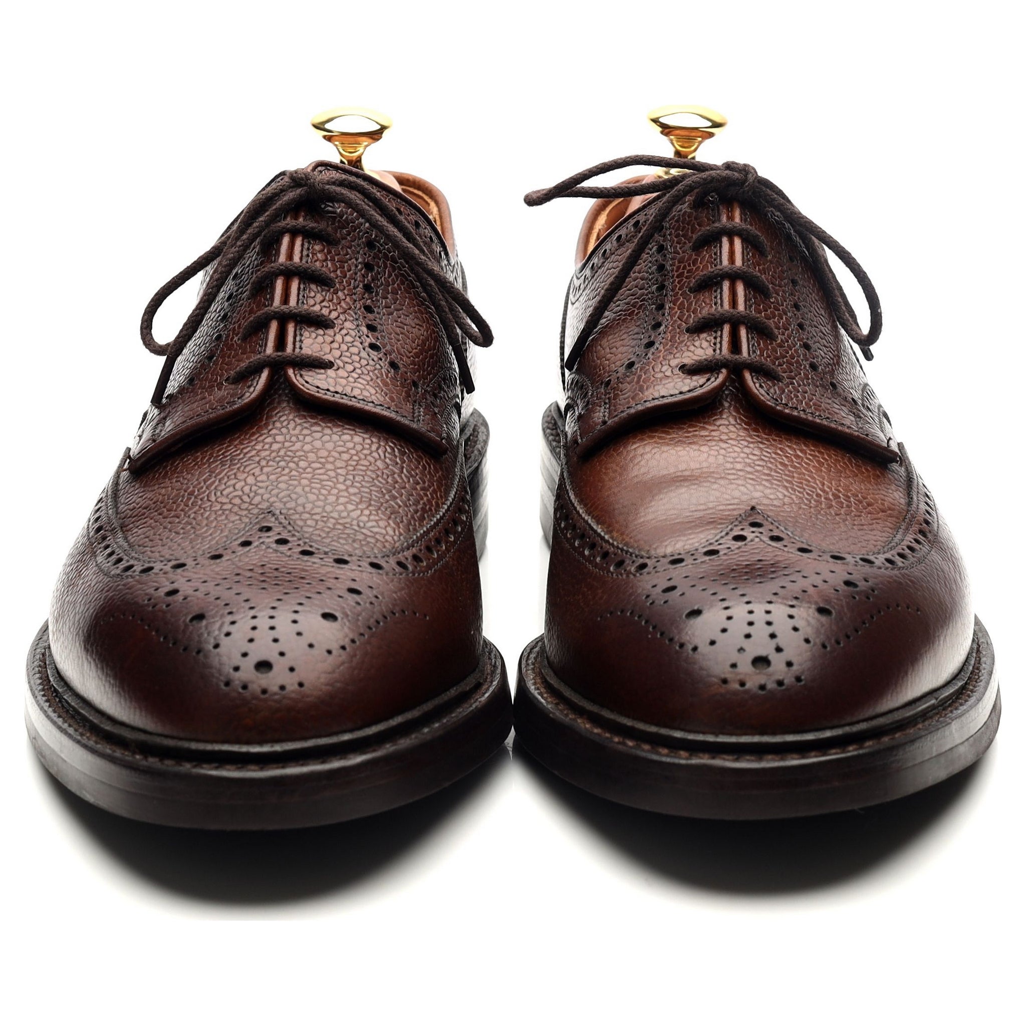 Crockett & Jones Pembroke derbies cuir marron UK 9.5