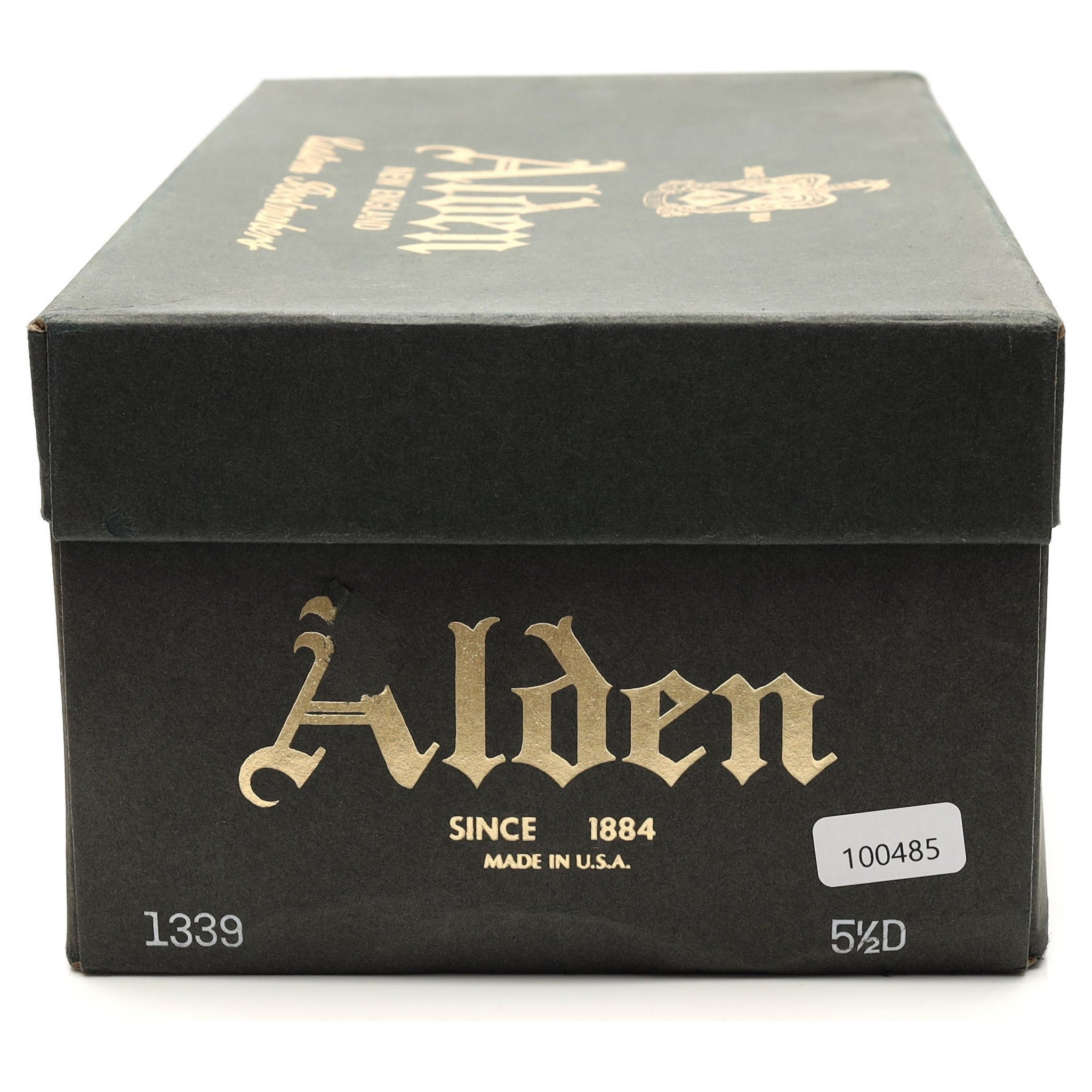 Alden 2632 derby suède sable UK 5.5