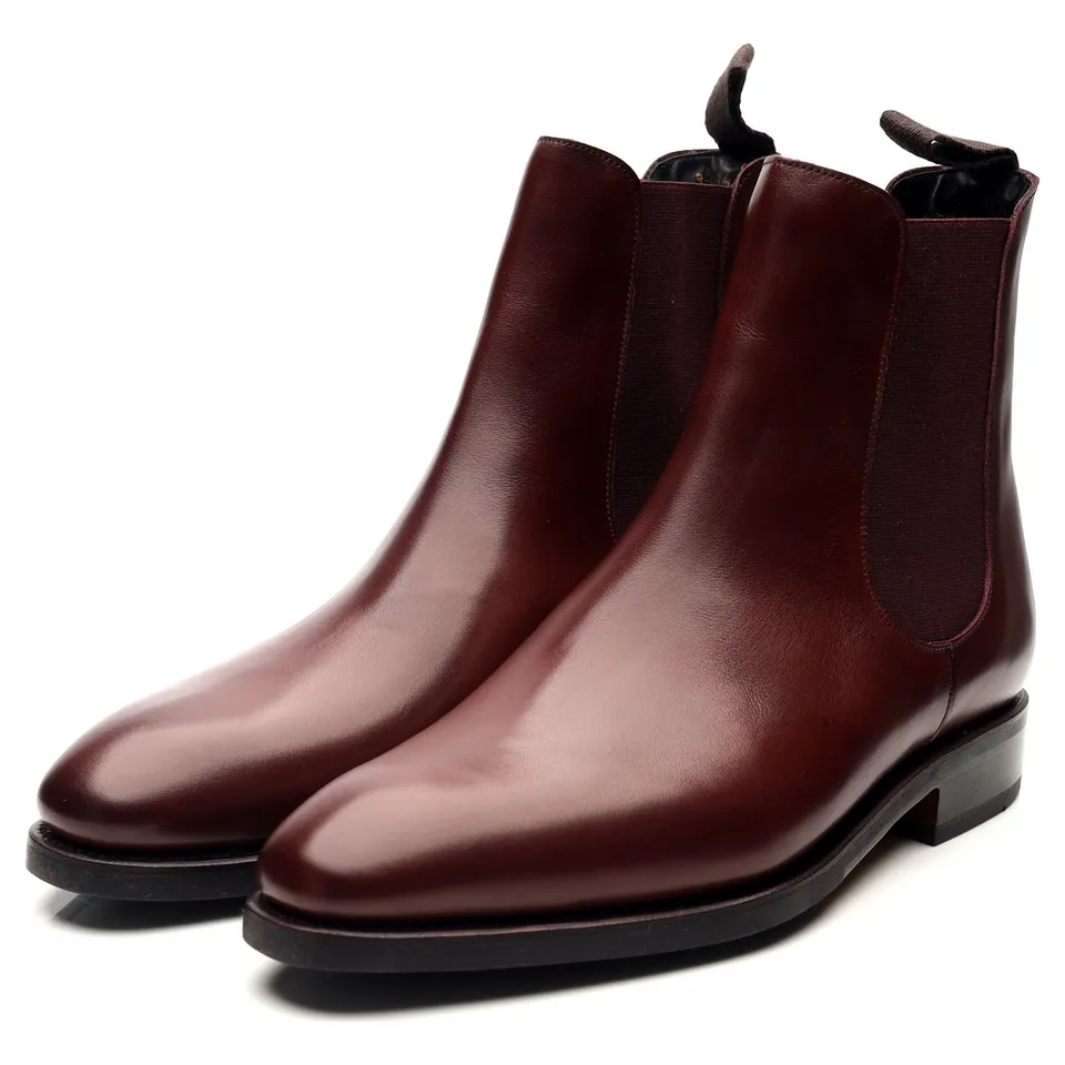 Carmina 80216 chelsea boots cuir bordeaux UK 6