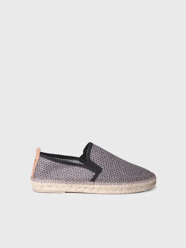 Toni Pons Didac espadrille homme grise perforée