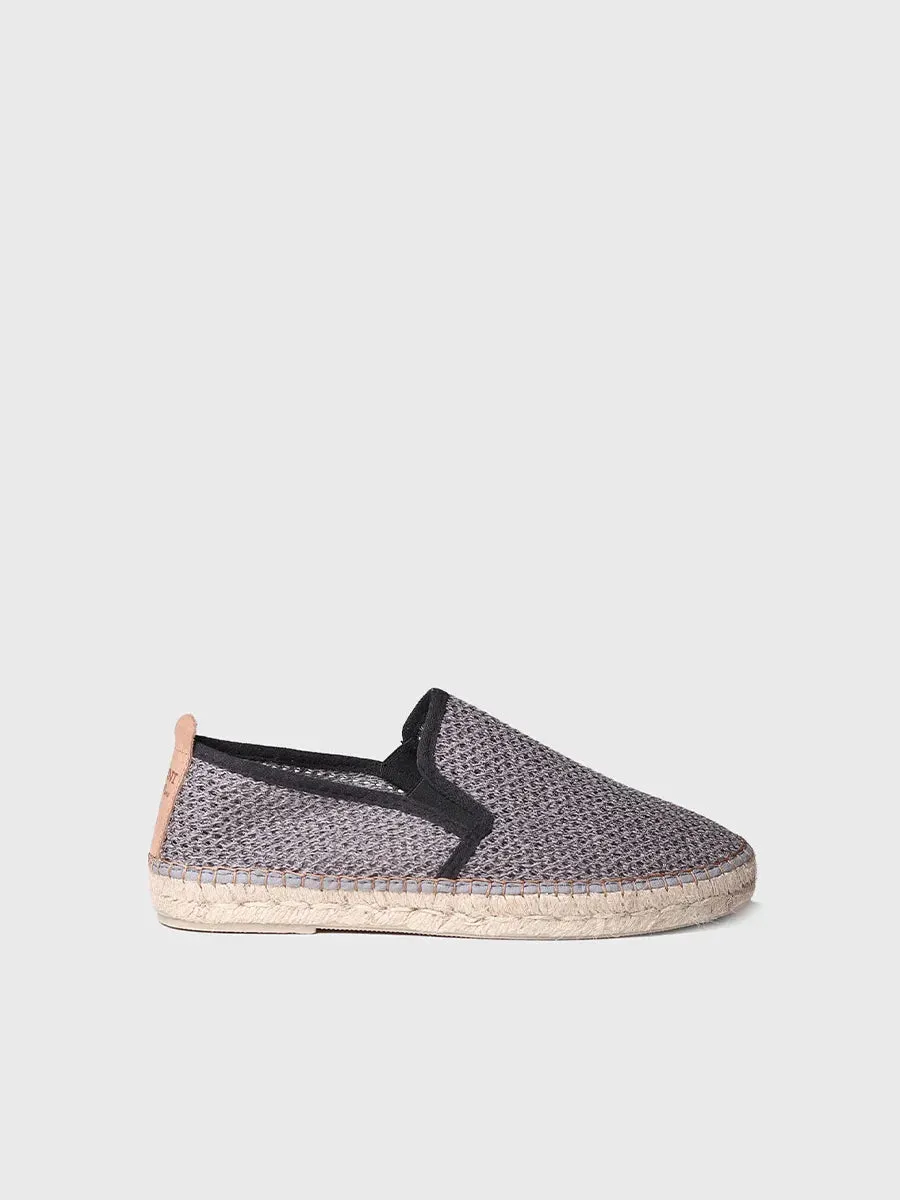 Toni Pons Didac espadrille homme grise perforée