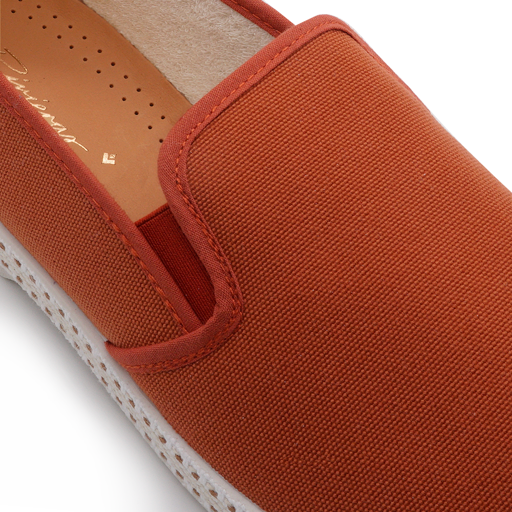 Rivieras Classic Toile espadrilles terracotta coton