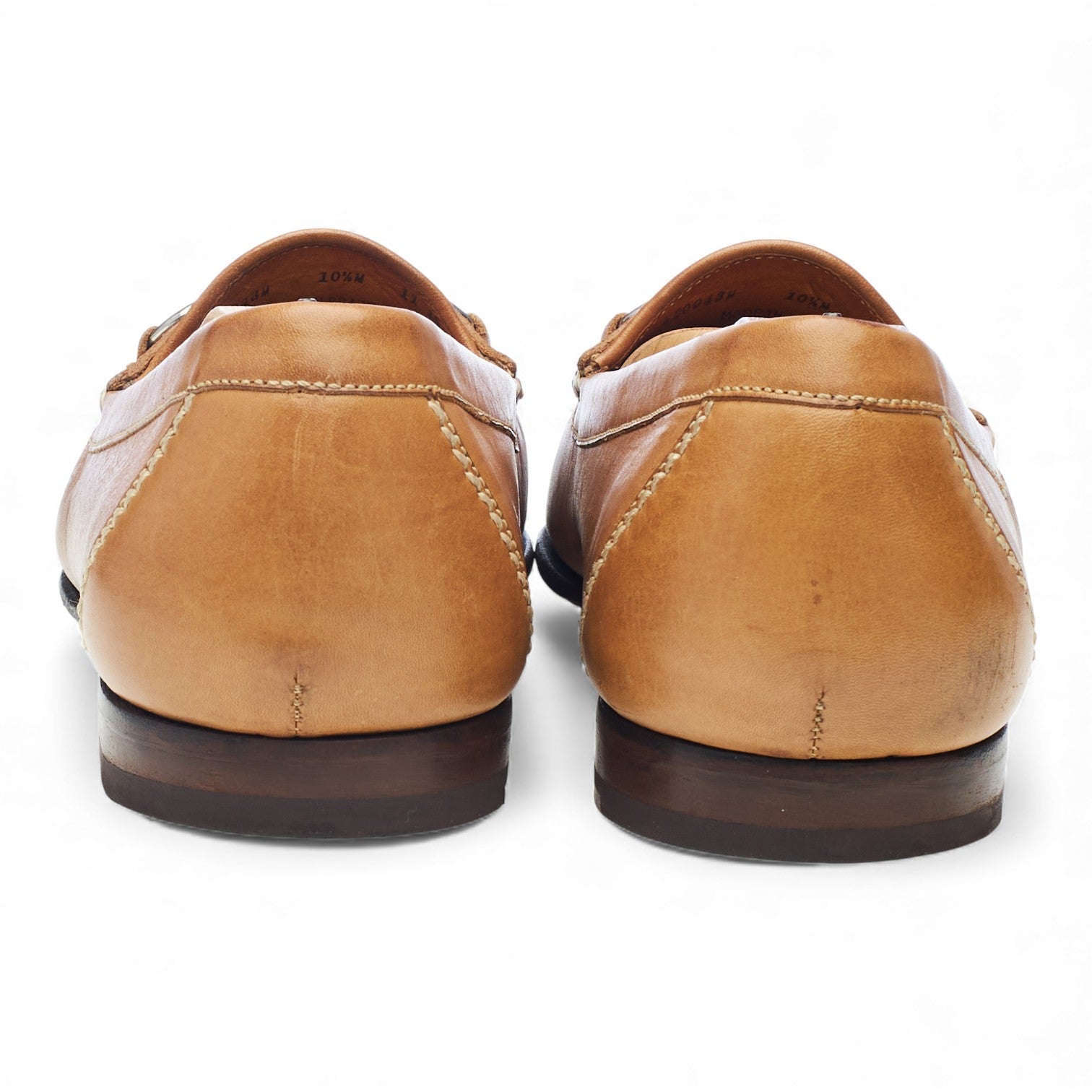 Martin Dingman mocassins à mors cuir marron UK 9.5