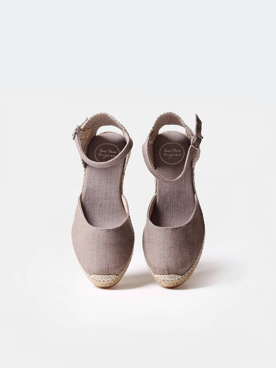 Toni Pons Romina espadrille compensée coton vegan