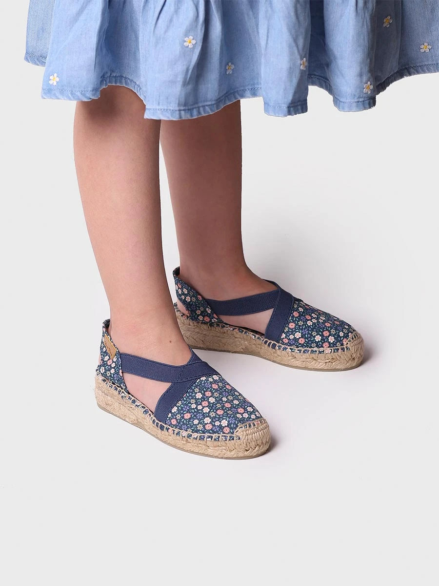 Toni Pons Edita-PR espadrille enfant toile jute
