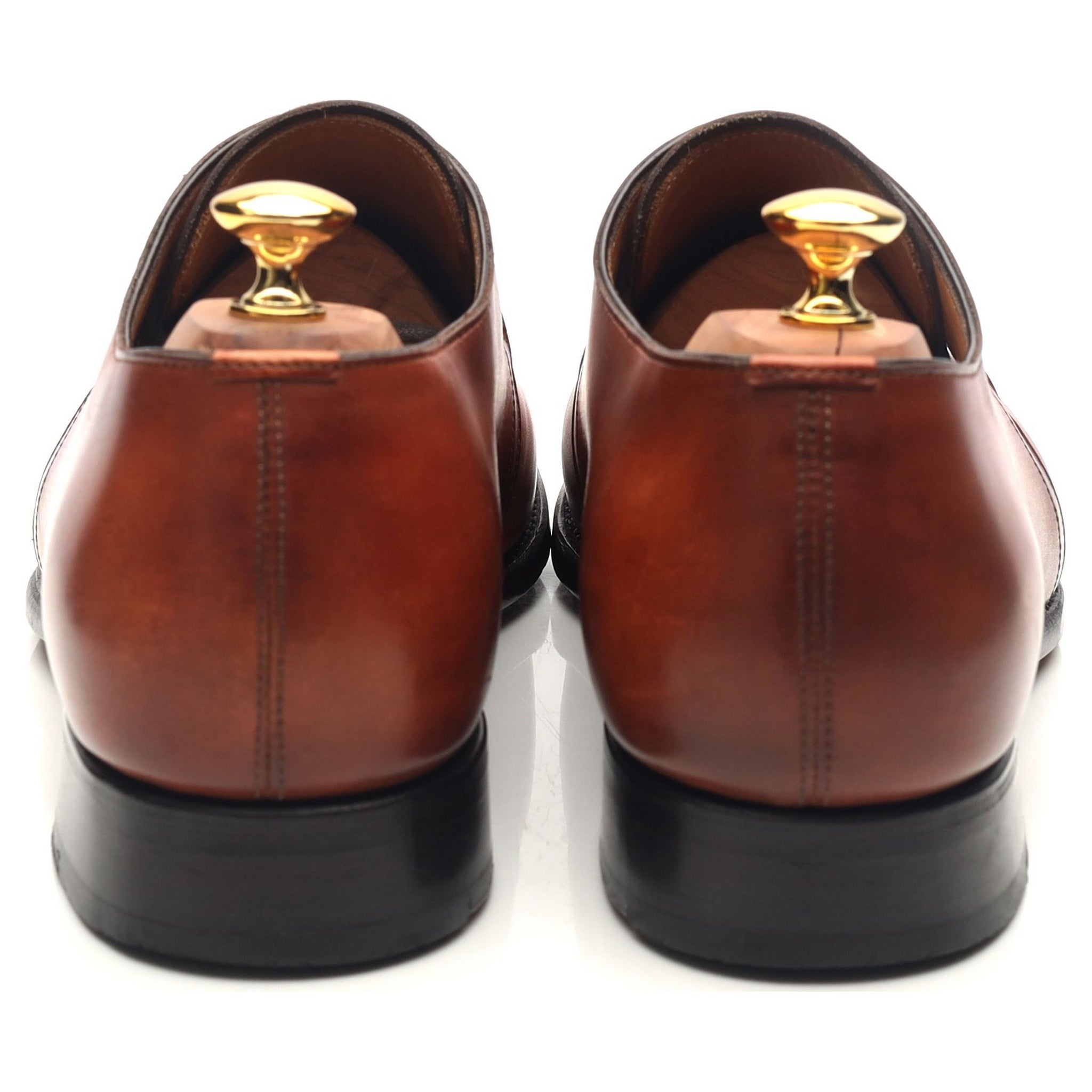 Carlos Santos Michael derby cuir marron UK 12 E