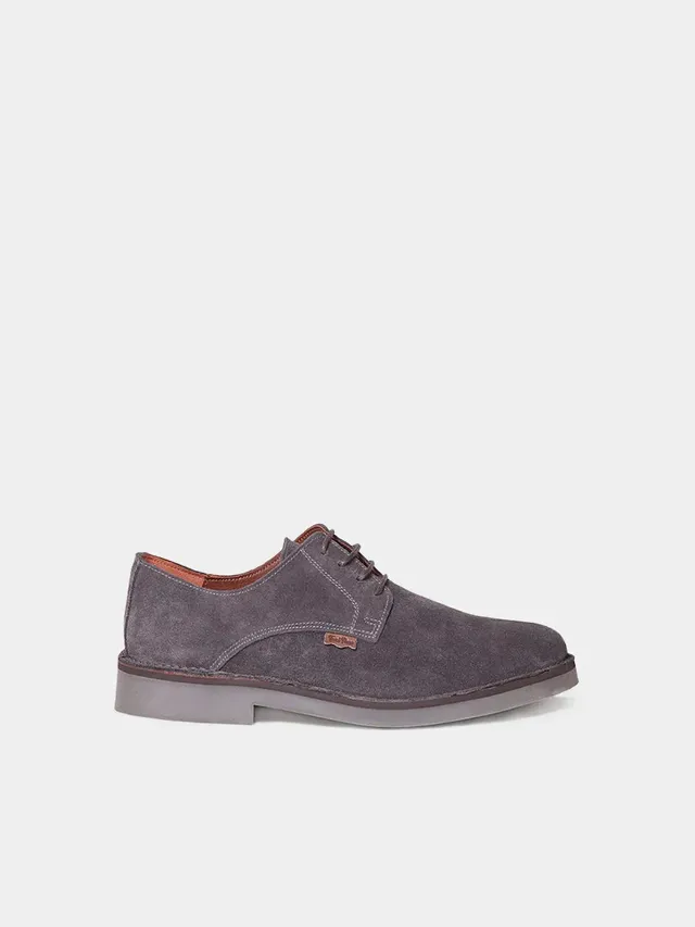 Toni Pons Jeff-SY derby daim gris homme 3 cm