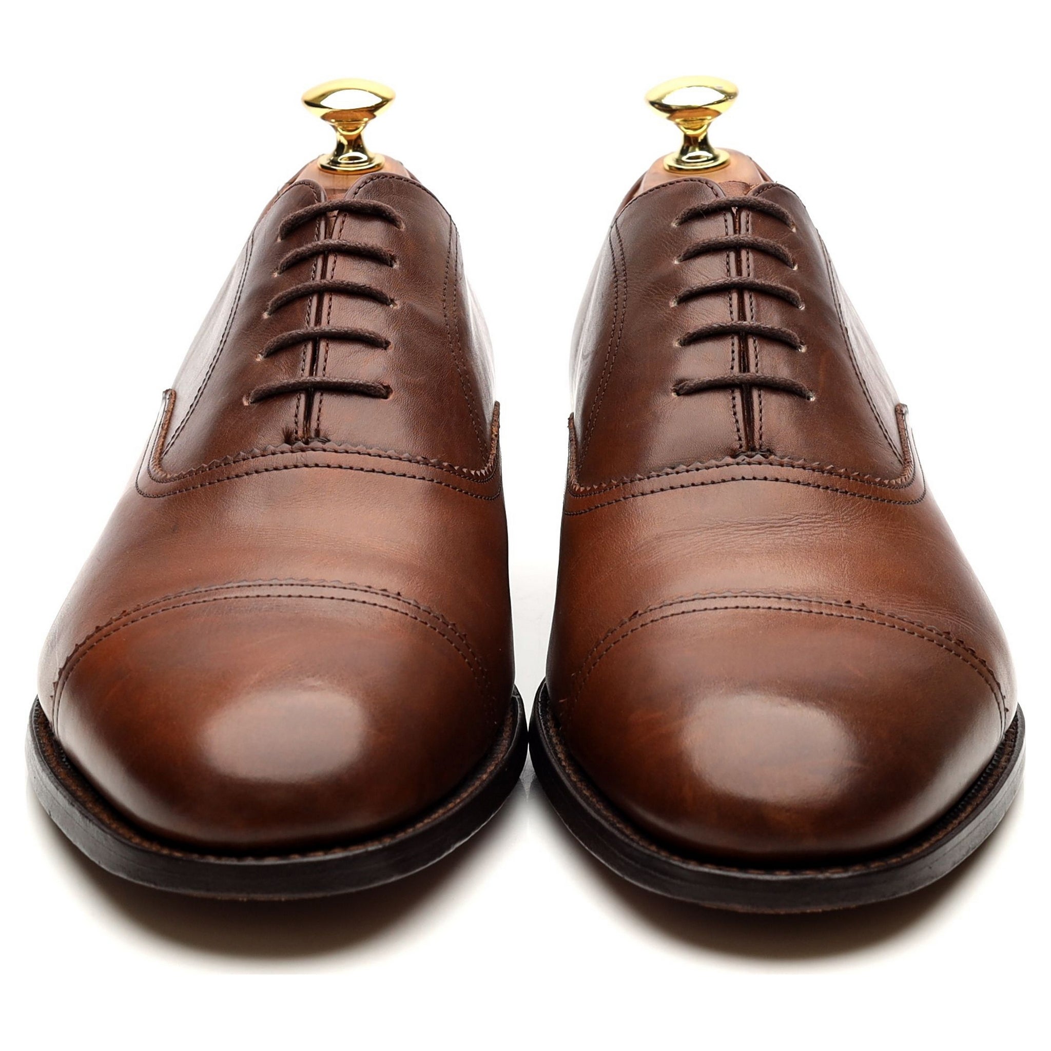 Barker Nevis richelieu cuir marron pointure 8 large