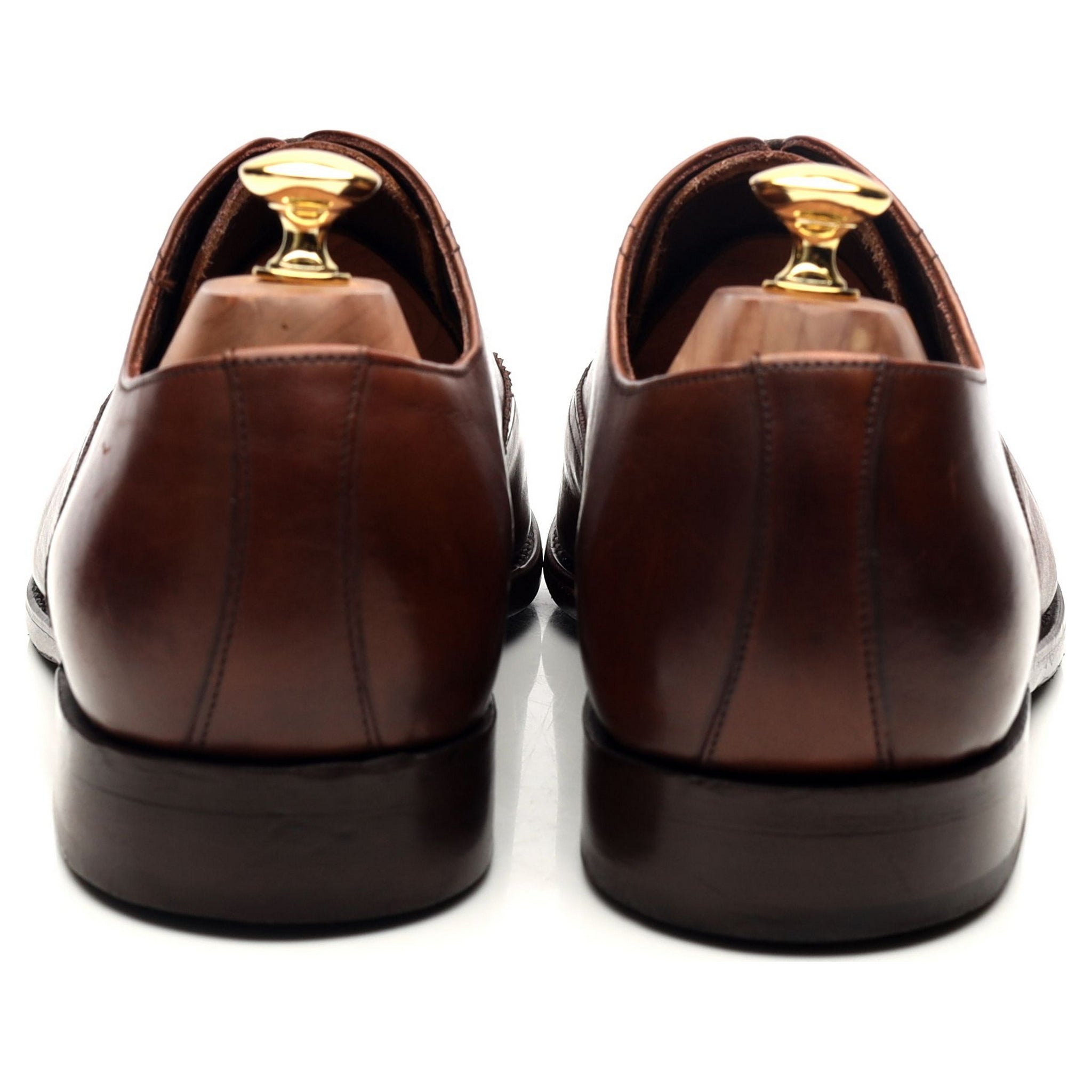 Barker Malvern richelieu cuir marron 10 UK