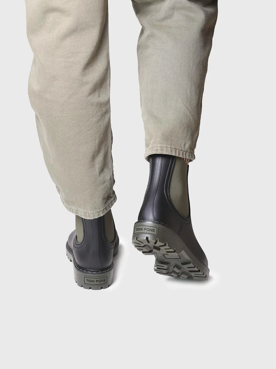 Toni Pons Cavour bottes pluie femme kaki