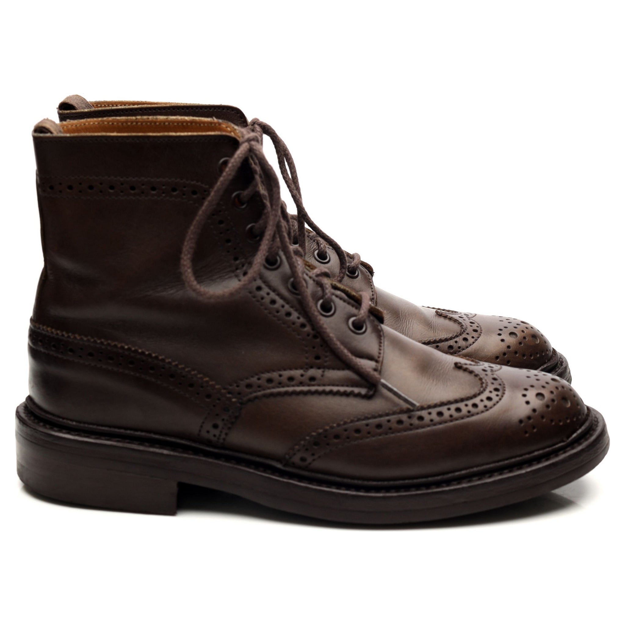 Tricker's Stephy boots cuir marron UK 5 femme