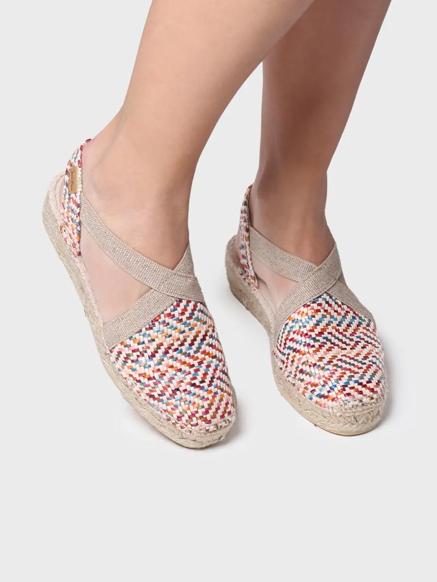 Toni Pons Vera-MS espadrilles multicolore raphia