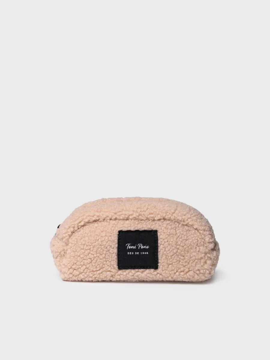 Toni Pons Dubbi trousse toilette sherpa taupe