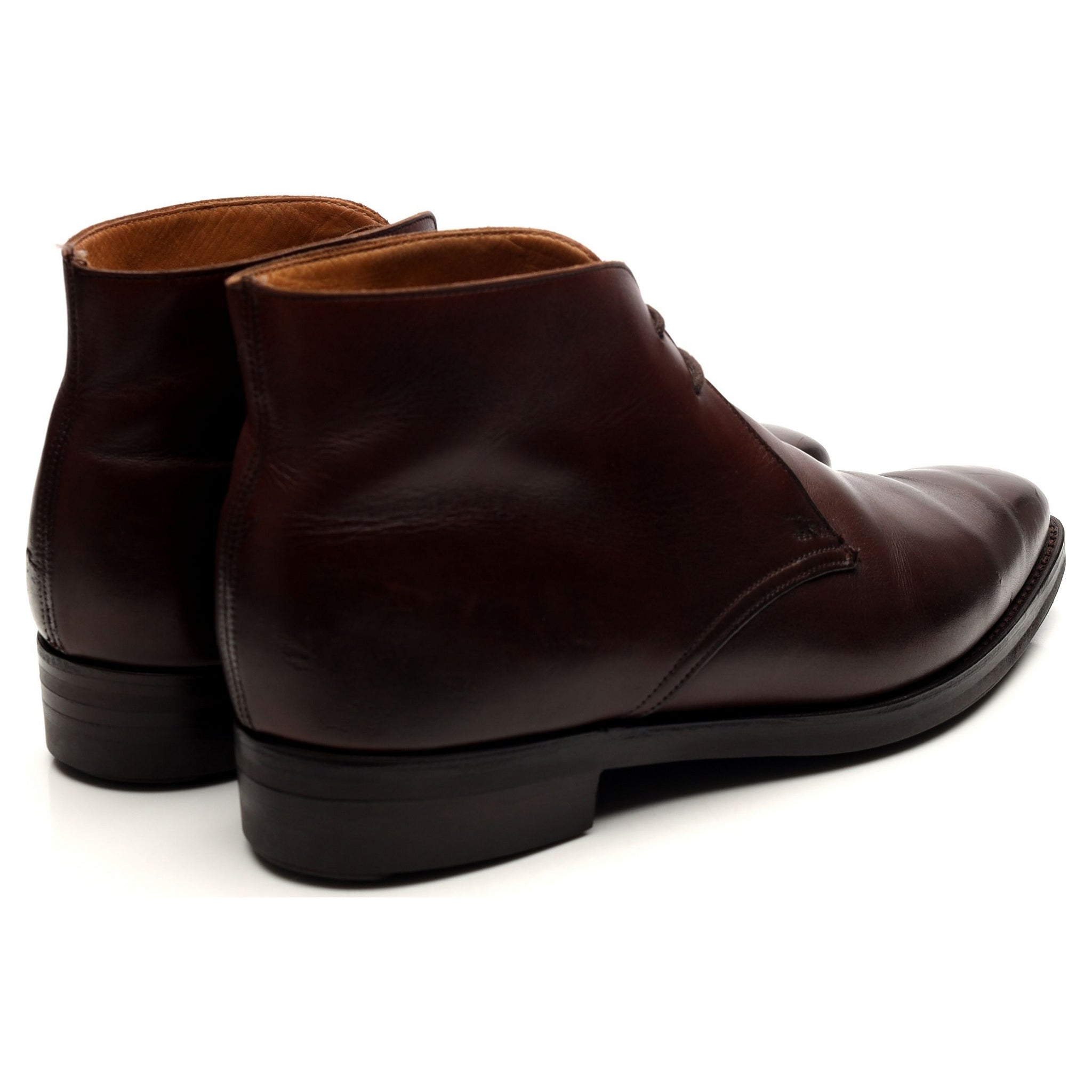 Crockett & Jones Tetbury chukka boots cuir marron foncé UK 6.5
