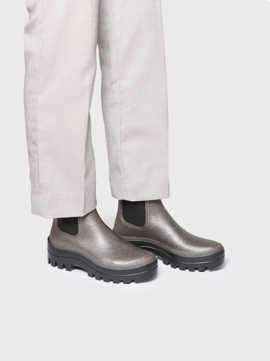 Toni Pons CALGARY botte pluie femme platine