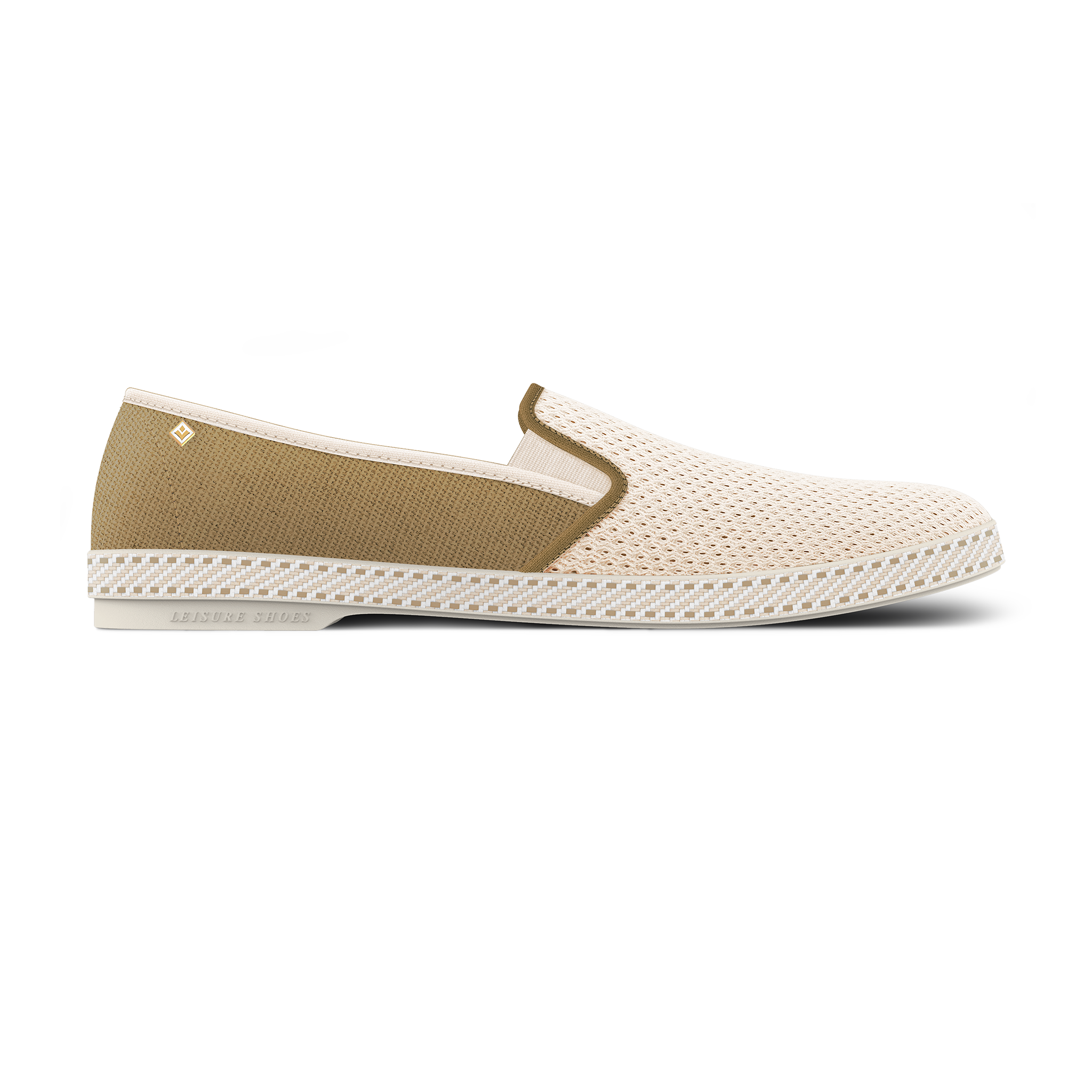 Rivieras Classic Match Filet espadrilles écru toile sable