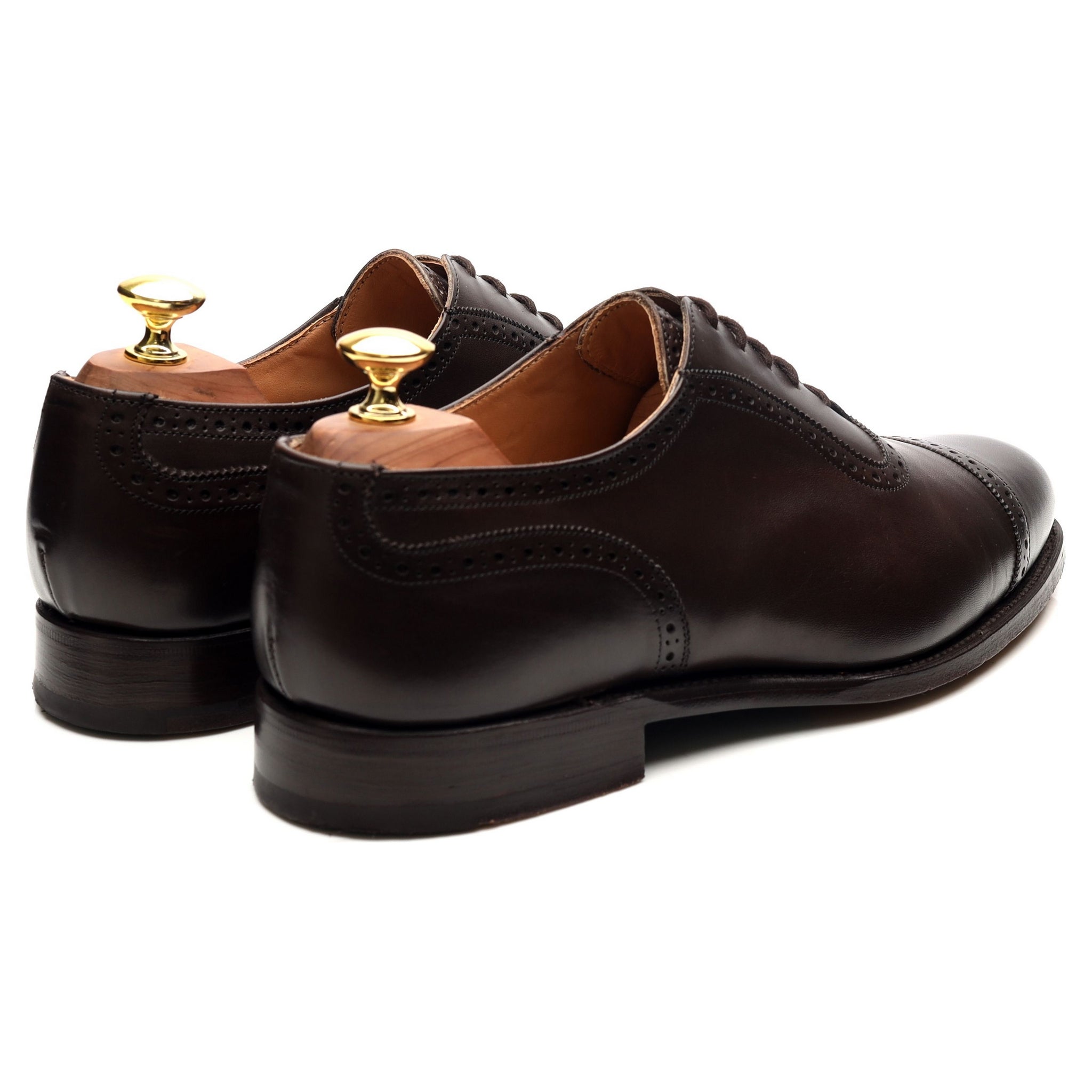 Tricker's Hamilton richelieu cuir espresso UK 8,5
