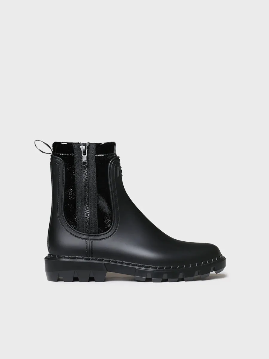 Toni Pons Chiara bottine pluie caoutchouc zip