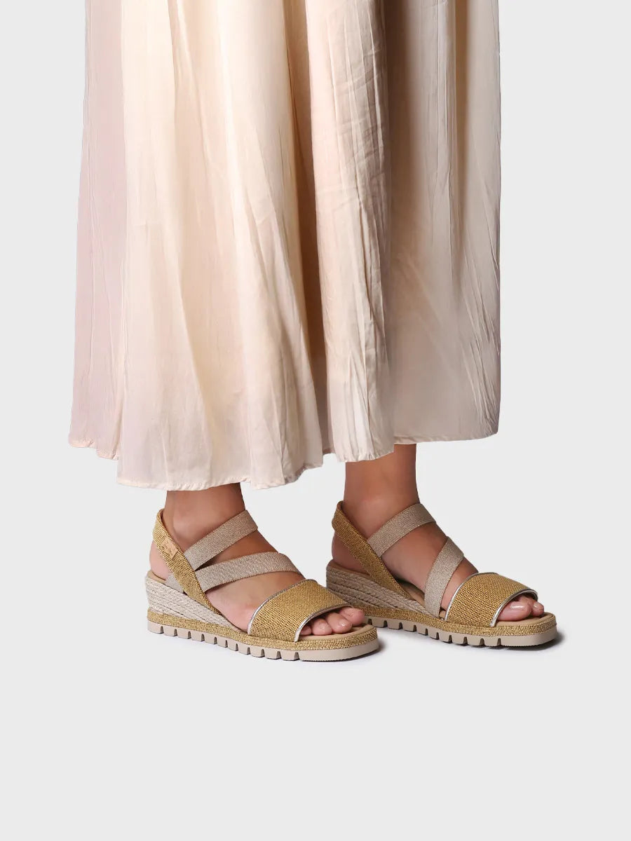Toni Pons Oasis espadrilles femme compensé toile