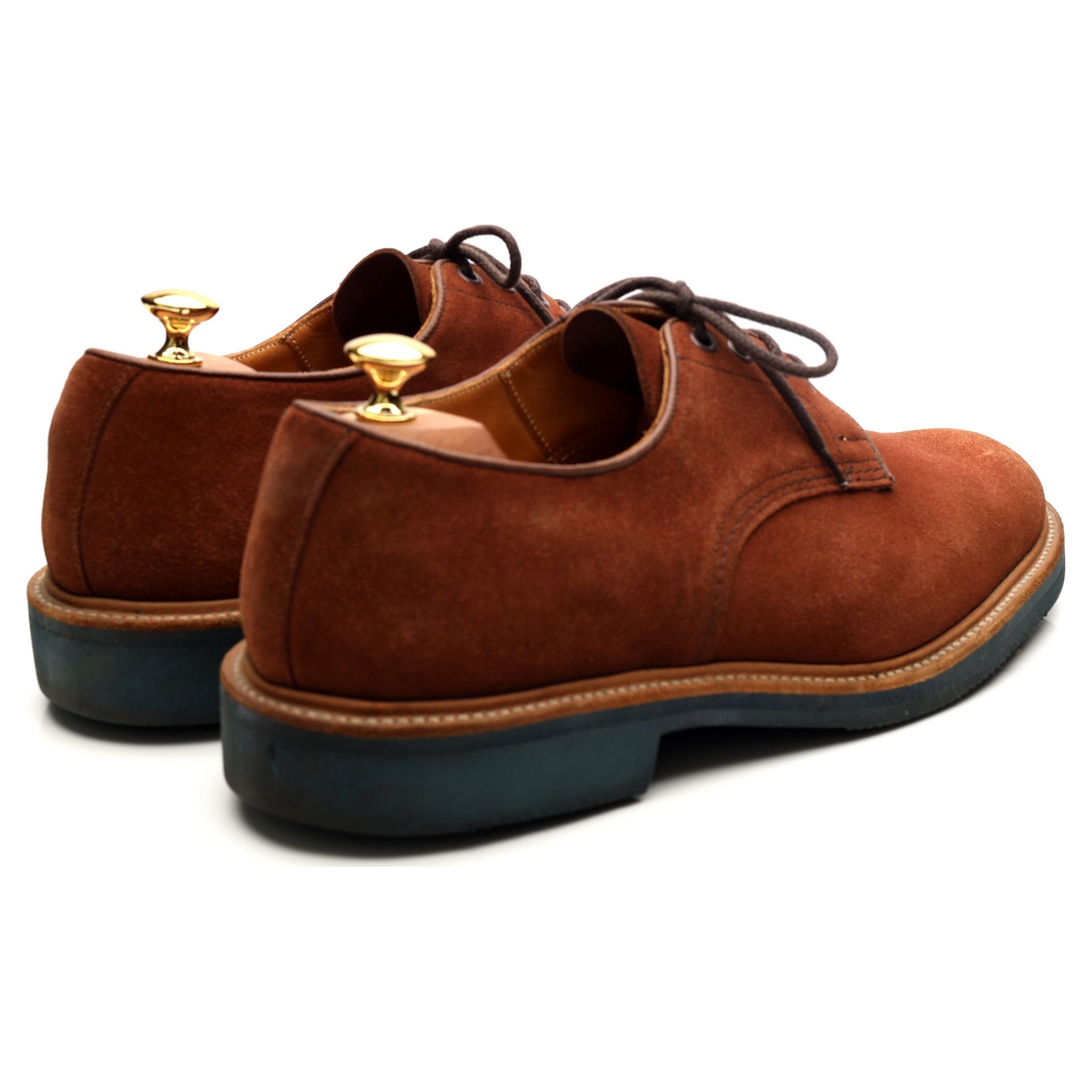Tricker's Daniel derby daim marron clair UK 11