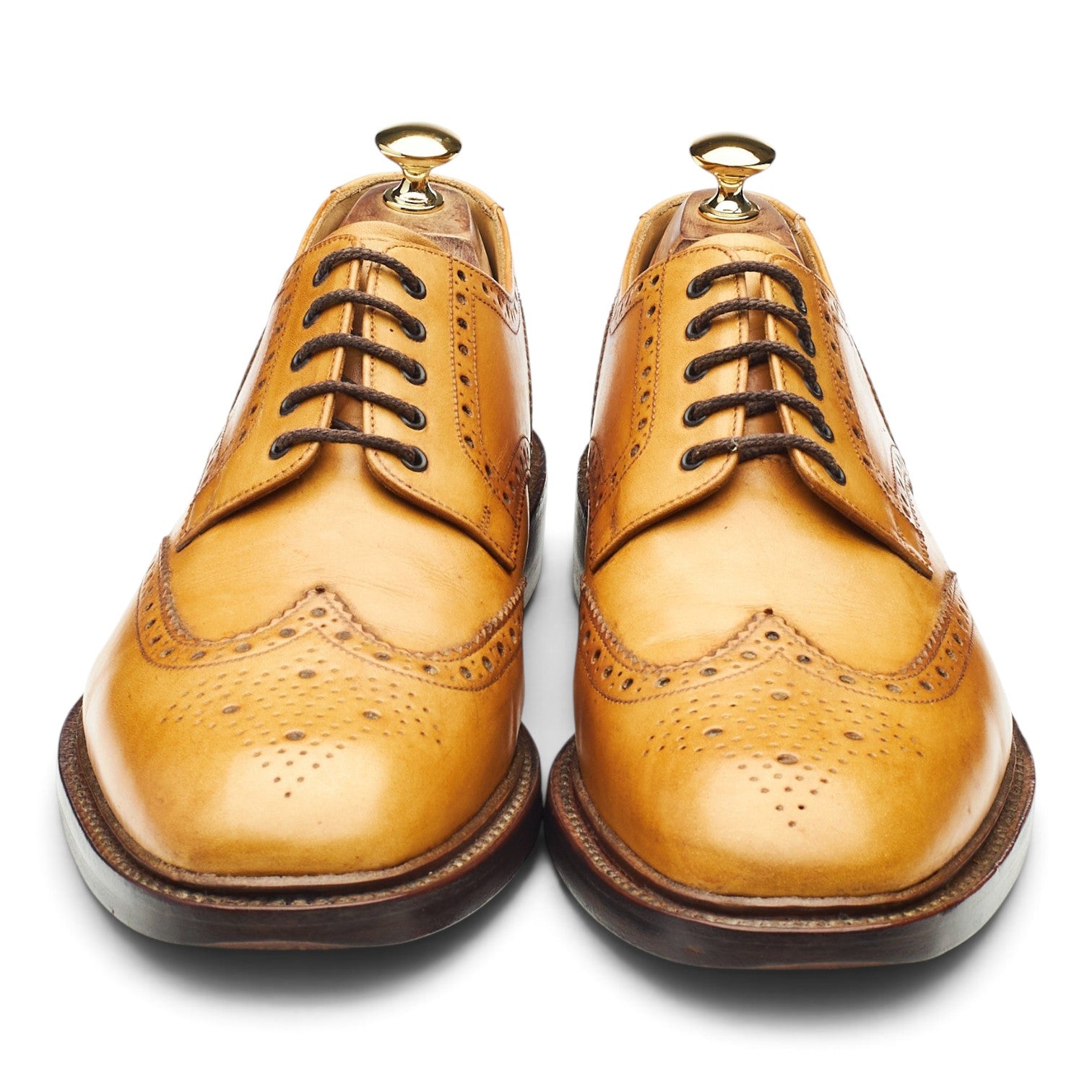 Loake Chester 2 derbies cuir marron clair UK 10