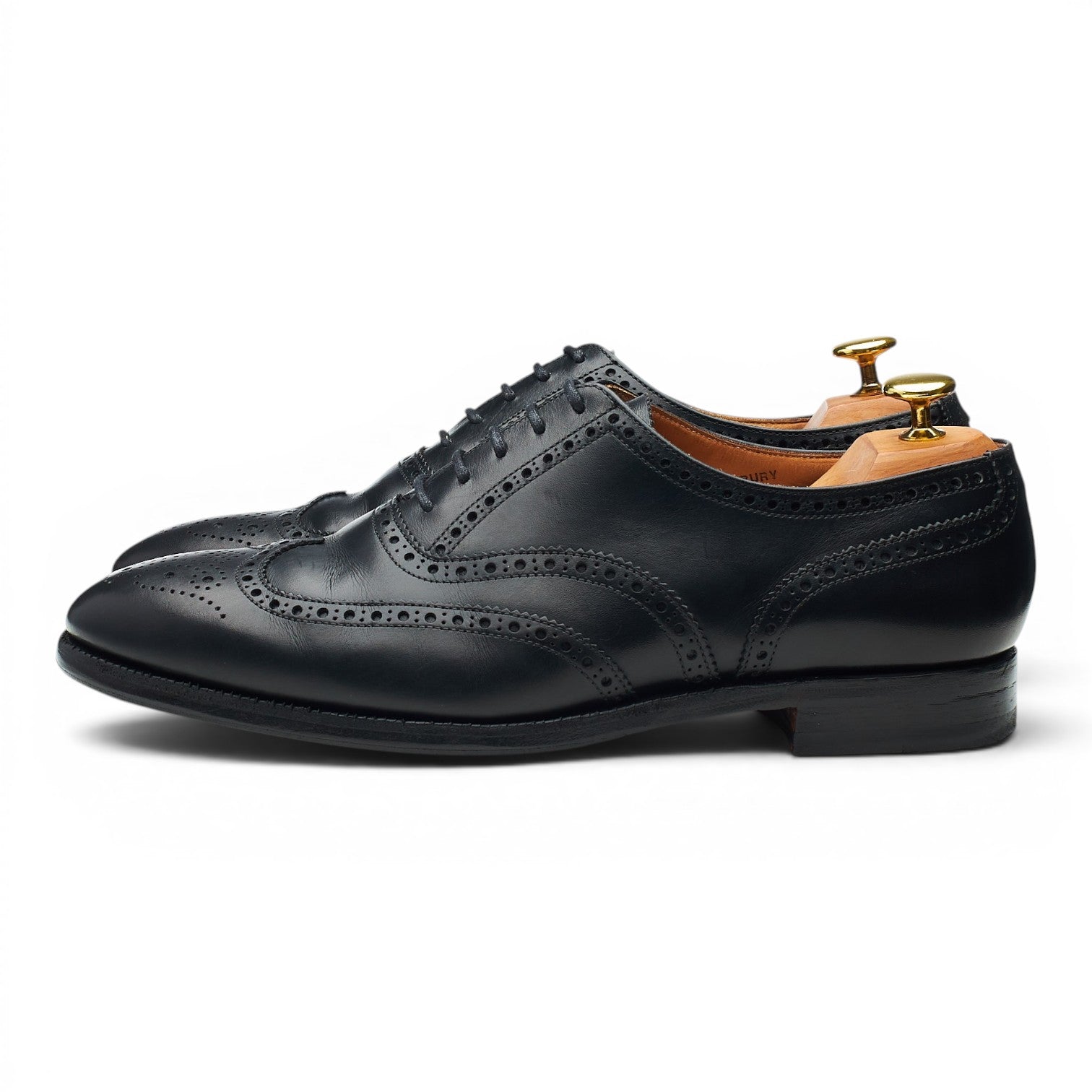 Crockett & Jones Finsbury richelieu cuir noir pointure UK 8.5