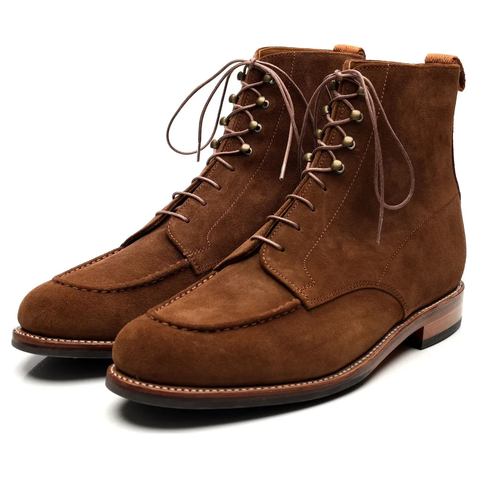 Grenson Sawyer boots daim marron UK 10