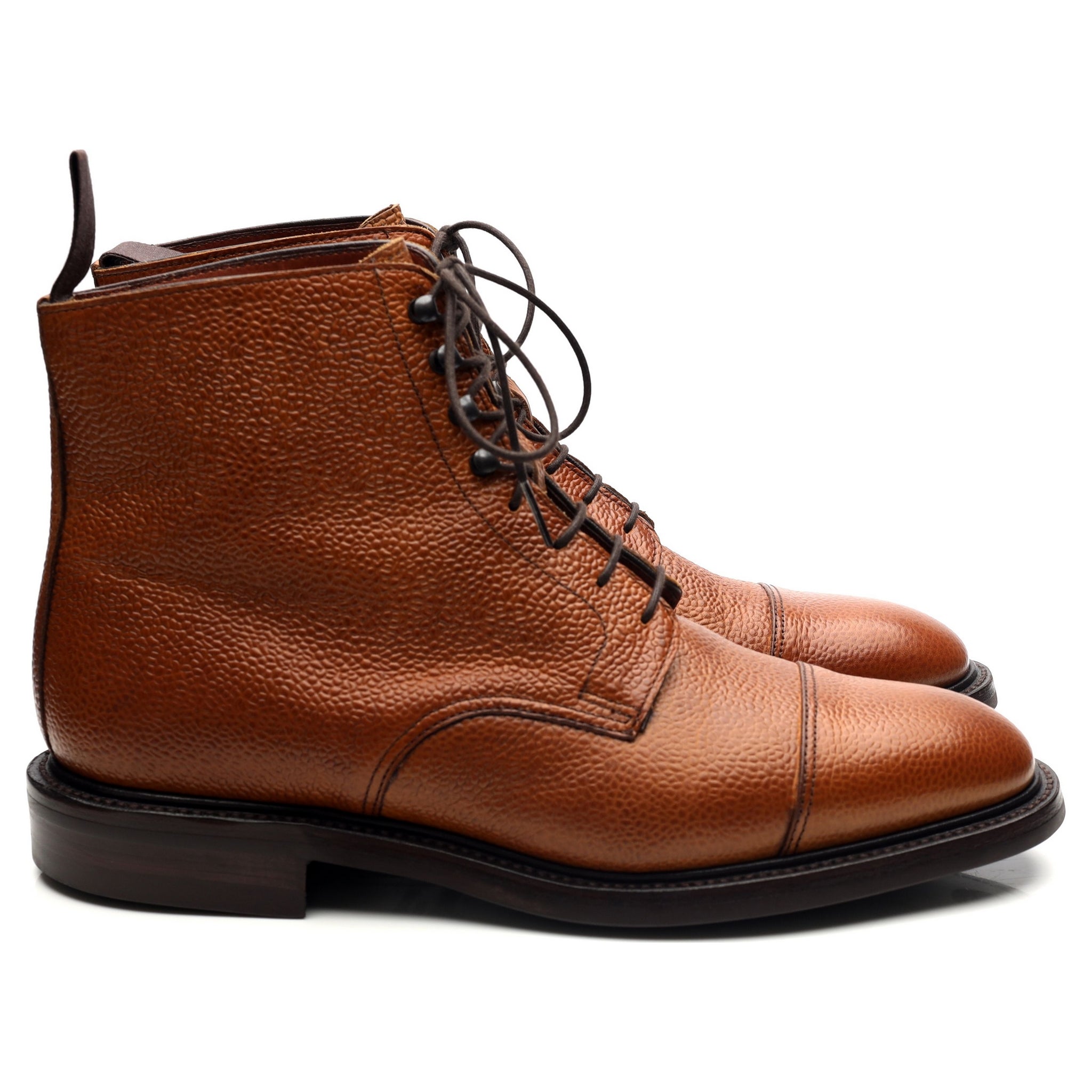 George Cleverley Taron bottines cuir marron 8.5 UK