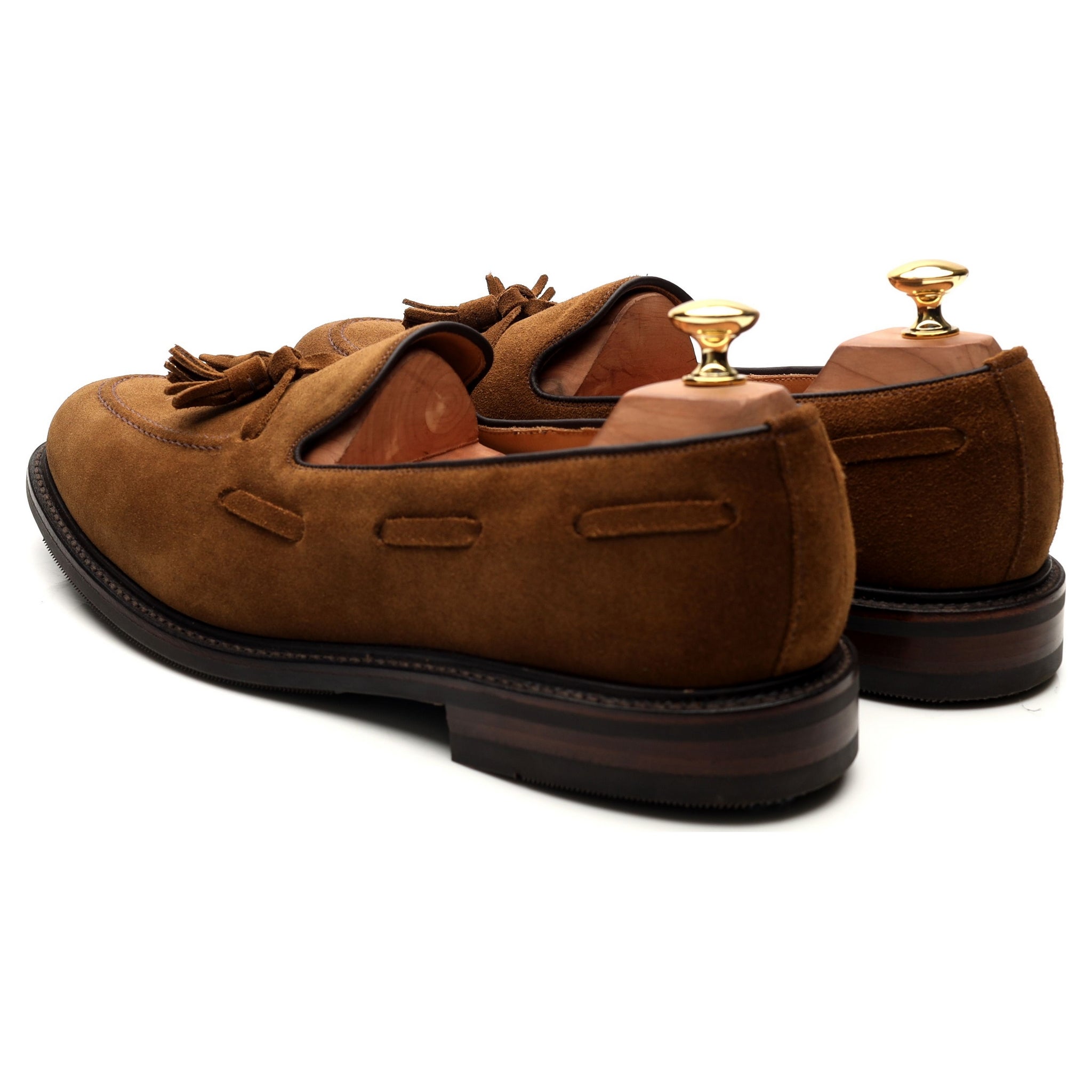 Loake 1880 Nottingham mocassins daim marron pointure UK 10.5