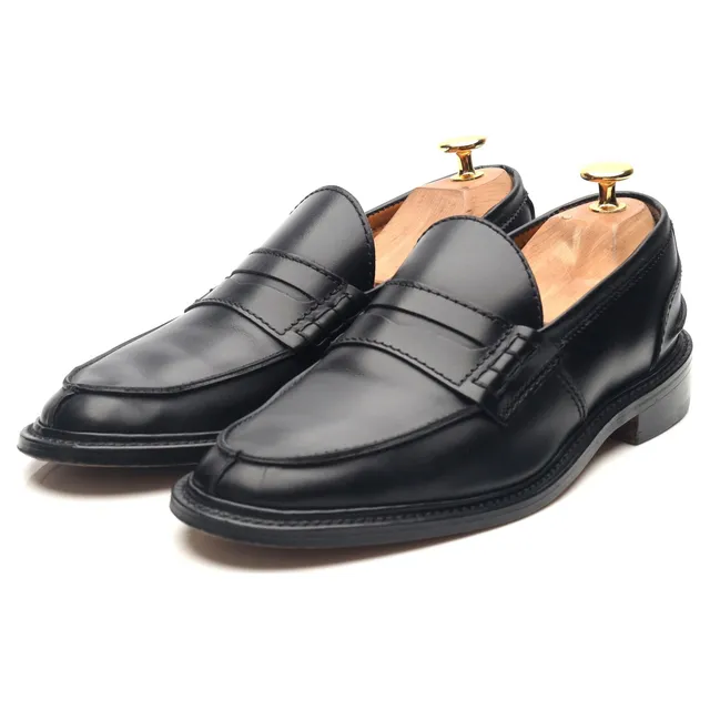 Trickers Lweva mocassins cuir noir UK 5.5 femme