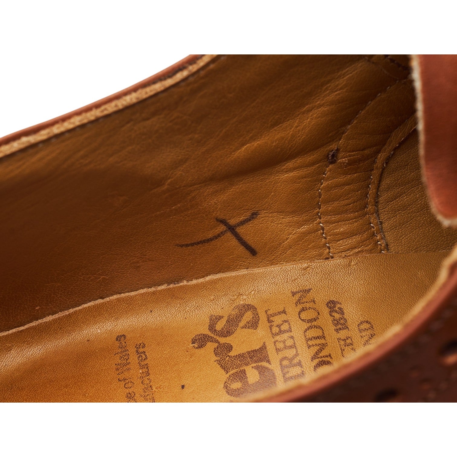 Tricker's Bourton derby cuir marron UK 7