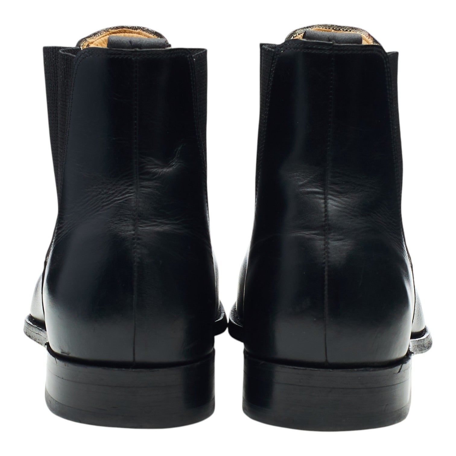 Barker chelsea boots cuir noir pointure UK 7 large