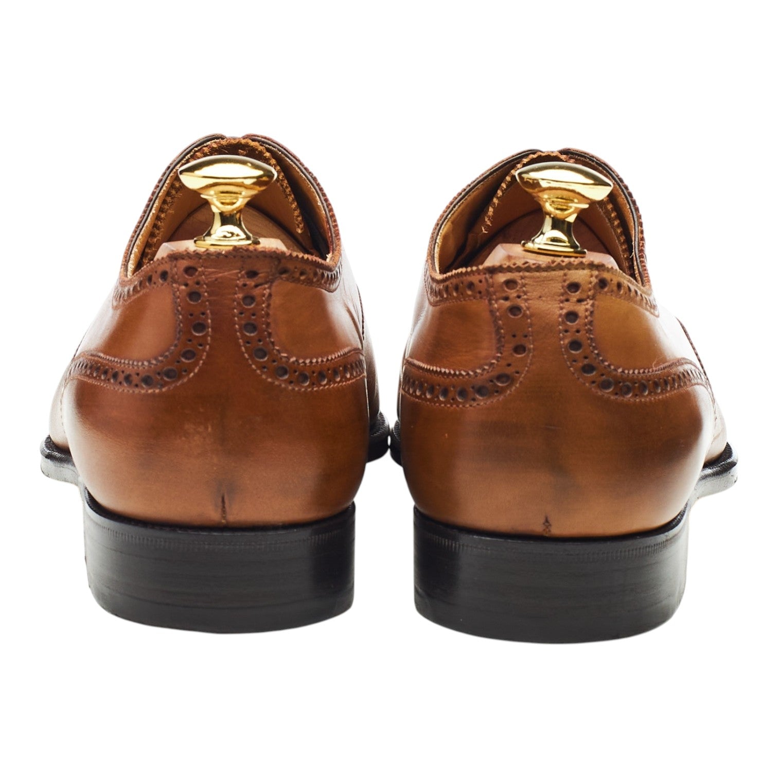Edward Green Cadogan richelieu cuir marron 8,5 UK