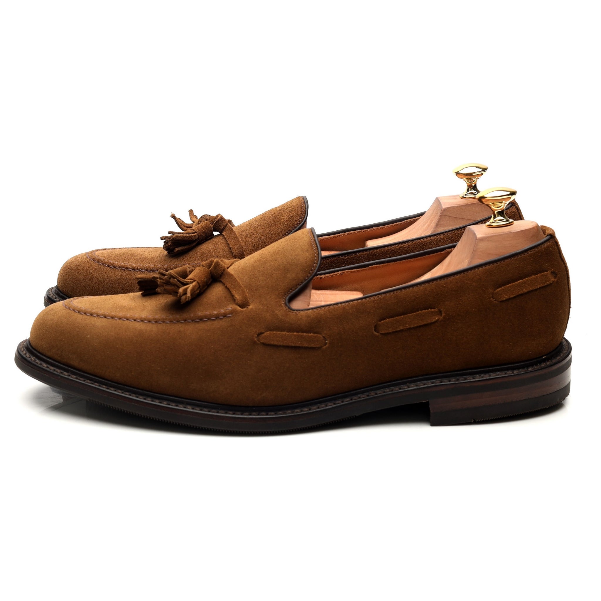 Loake 1880 Nottingham mocassins daim marron pointure UK 10.5