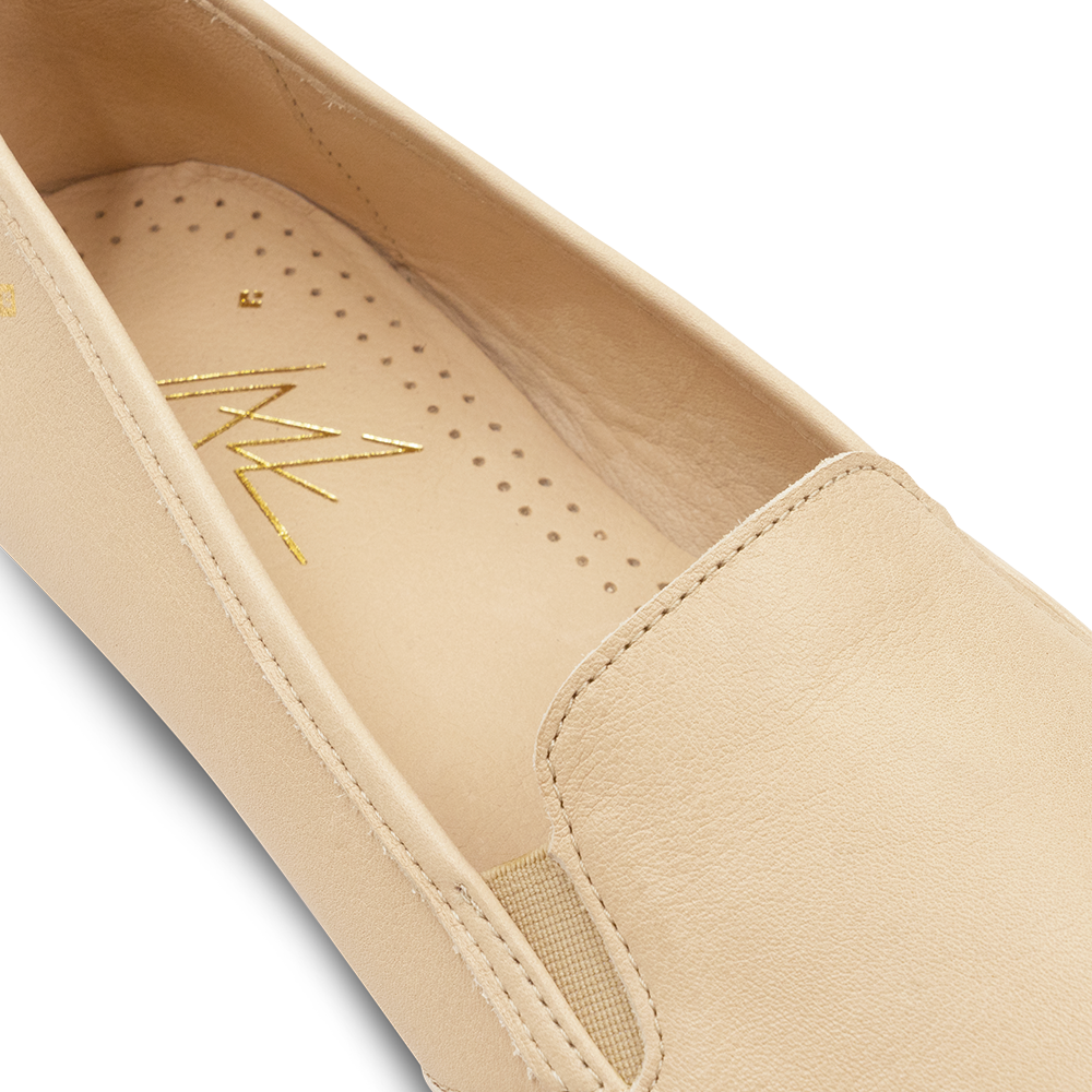 Rivieras Jazz Cuir Beige espadrilles beige cuir