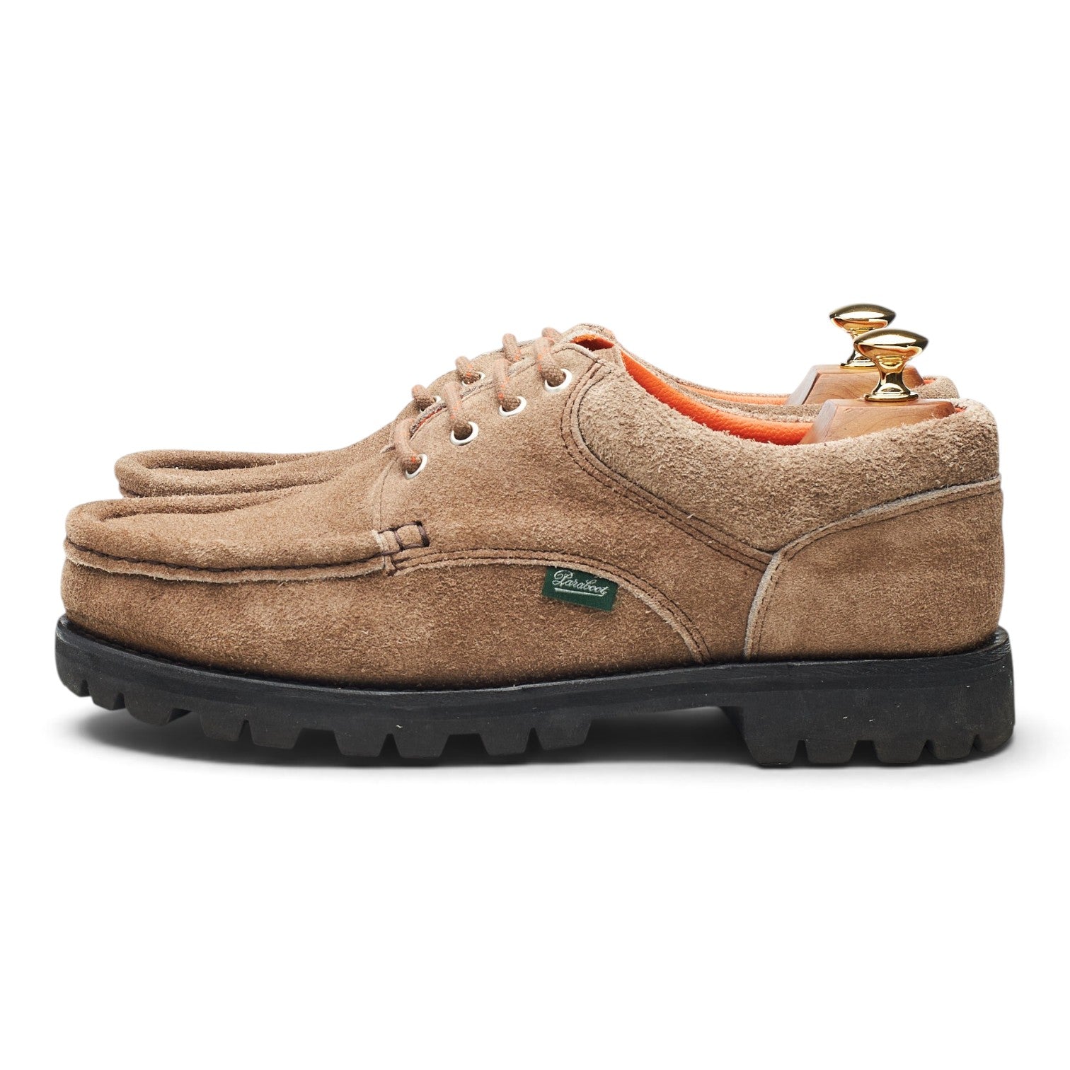 Paraboot Thiers chaussures bateau daim marron UK 9
