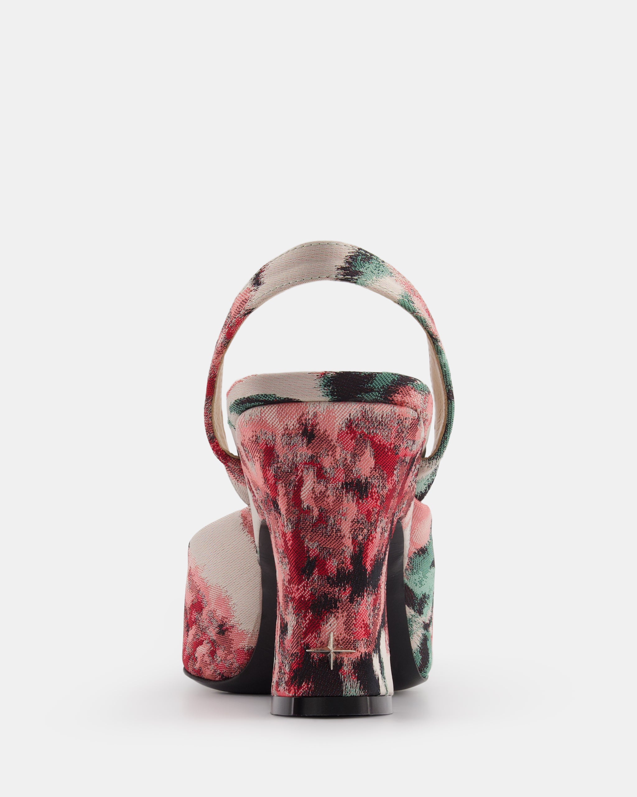 Nodaleto Nodstalgia Iris escarpins roses print talon 9 cm