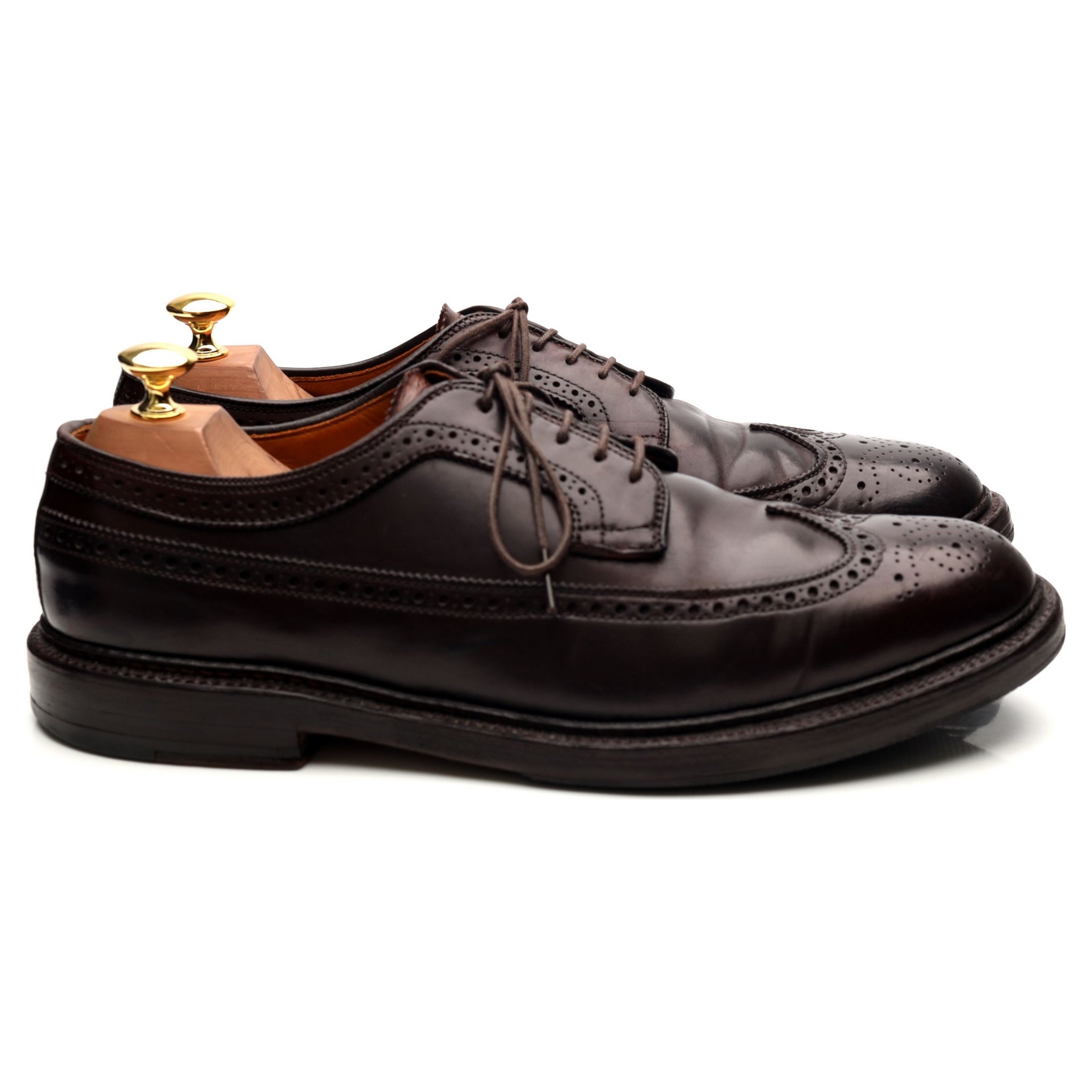 Alden 975 derbys cordovan bordeaux UK 9