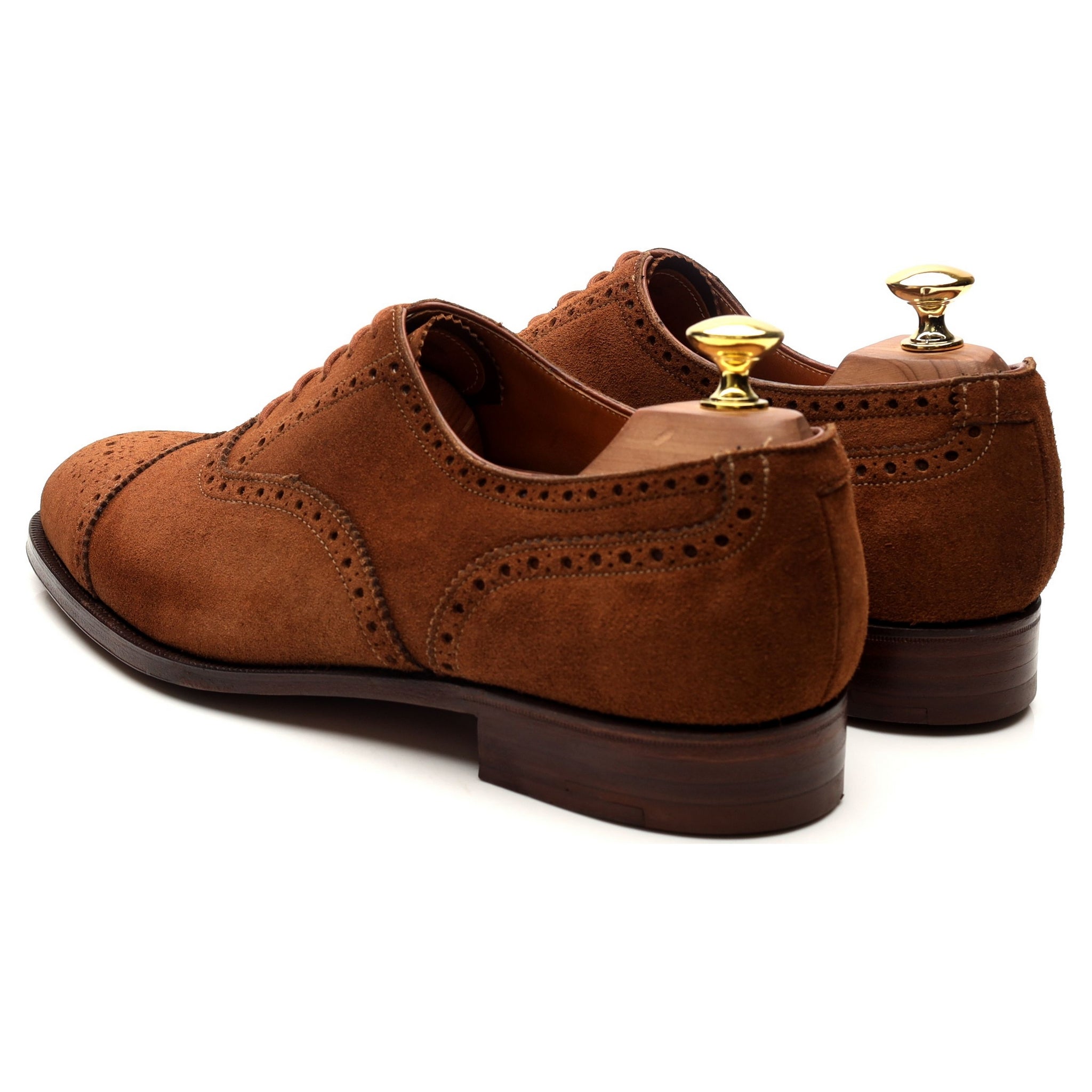 Crockett & Jones Westminster oxford suède tan 8,5