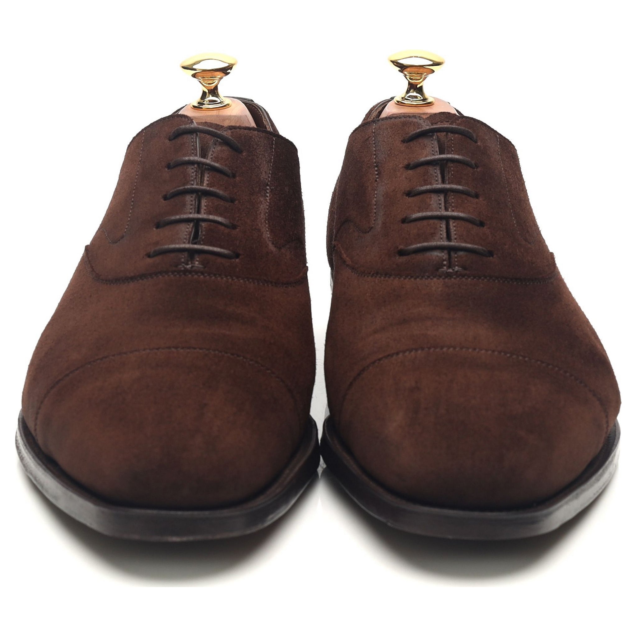 Edward Green Chelsea richelieu daim marron UK 9