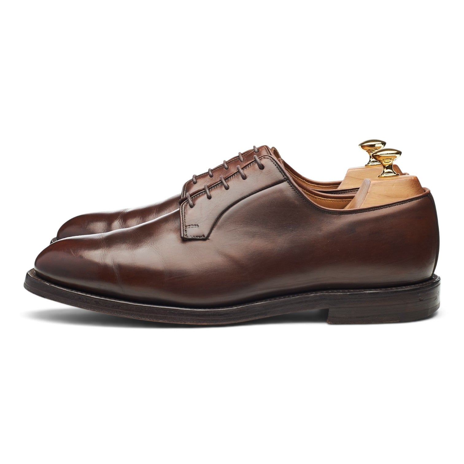Crockett & Jones Lanark 3 derby cuir marron pointure UK 9.5
